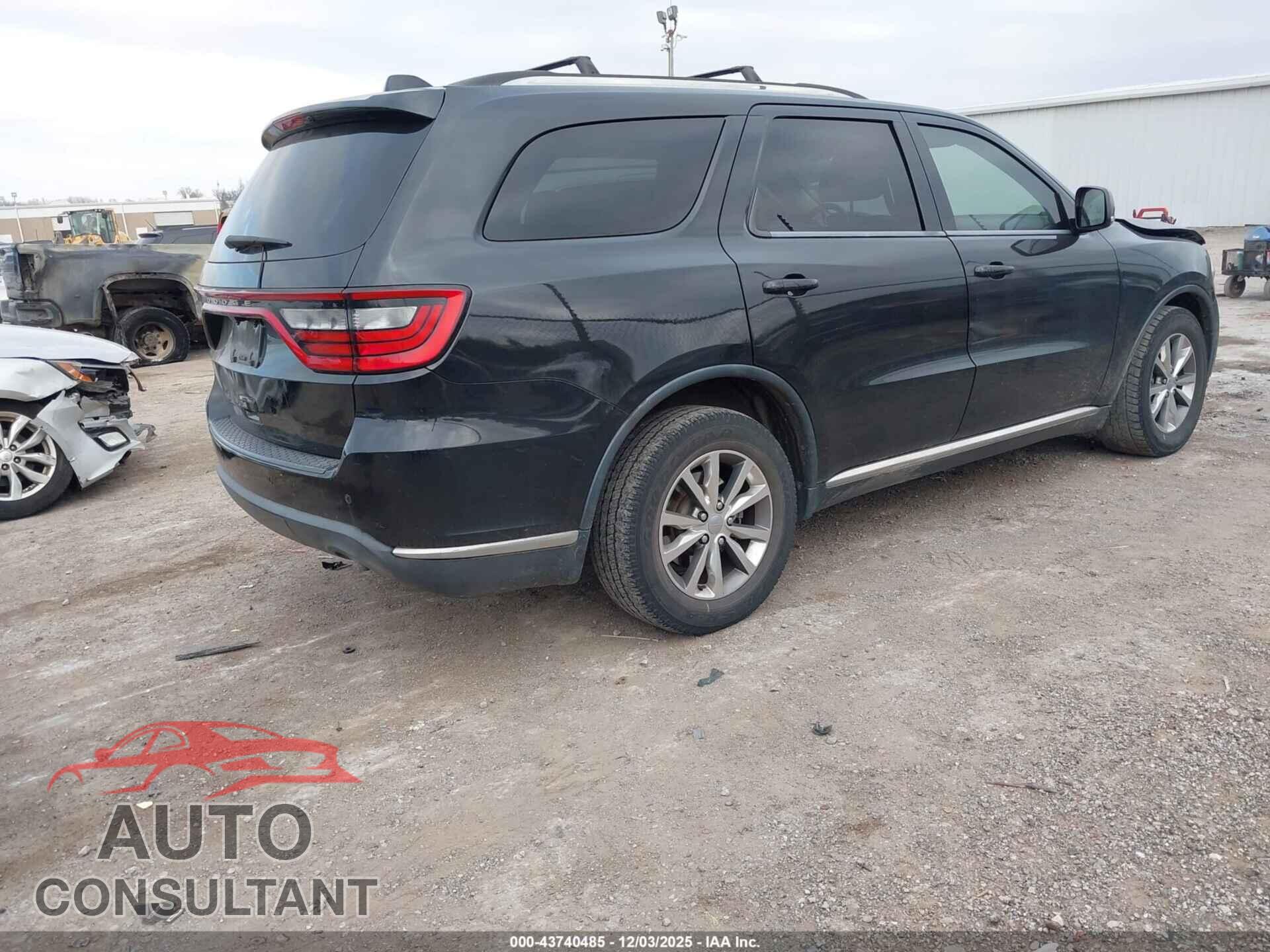 DODGE DURANGO 2015 - 1C4RDHDG4FC857527