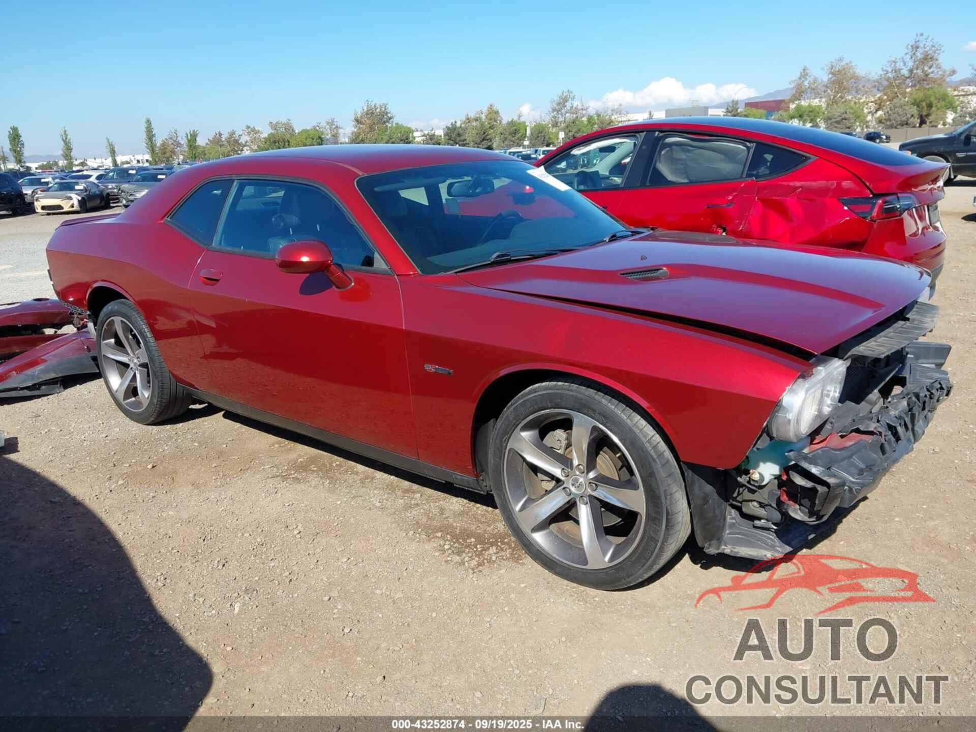 DODGE CHALLENGER 2014 - 2C3CDYAG1EH225904