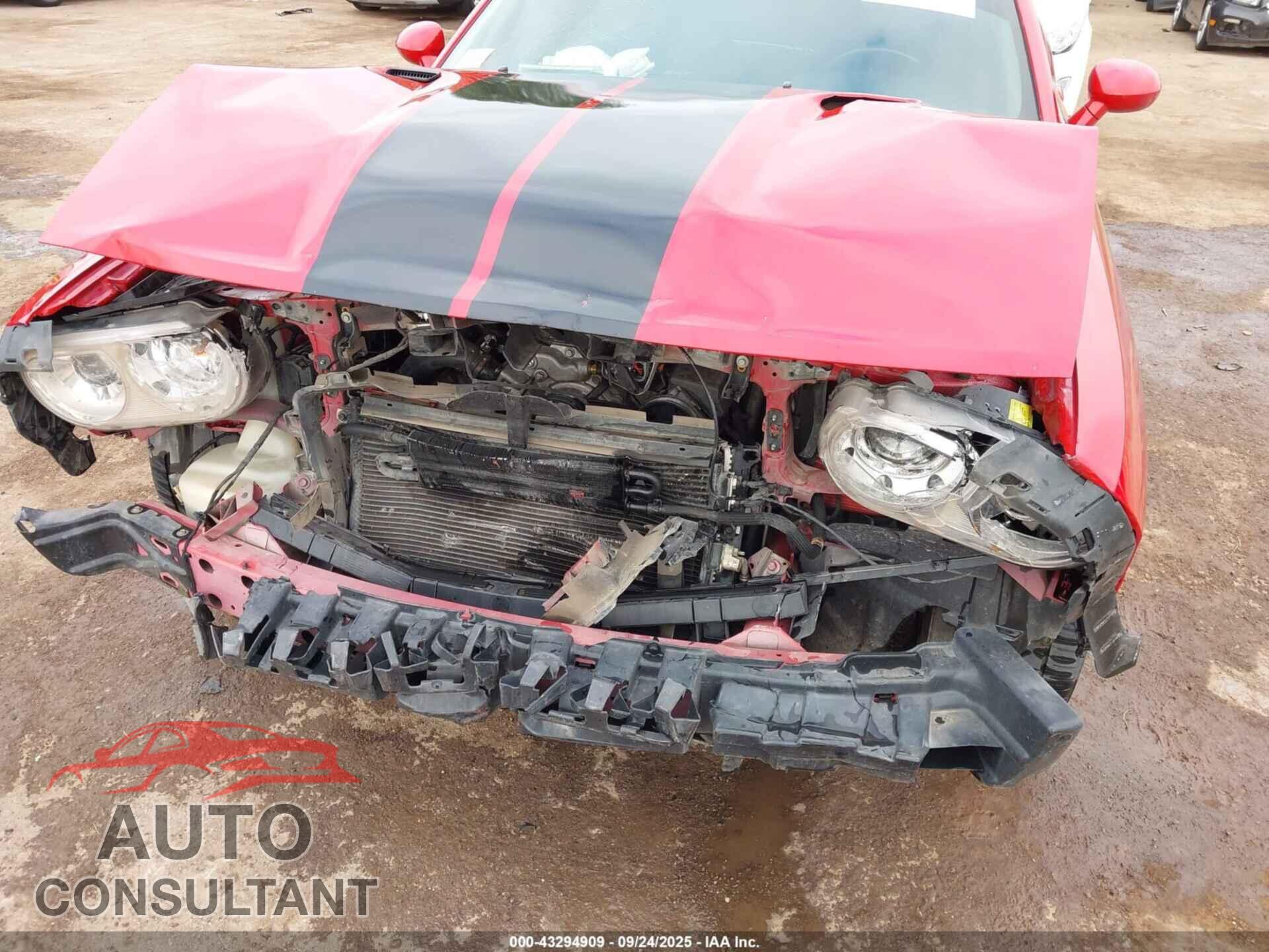 DODGE CHALLENGER 2012 - 2C3CDYCJ9CH107783
