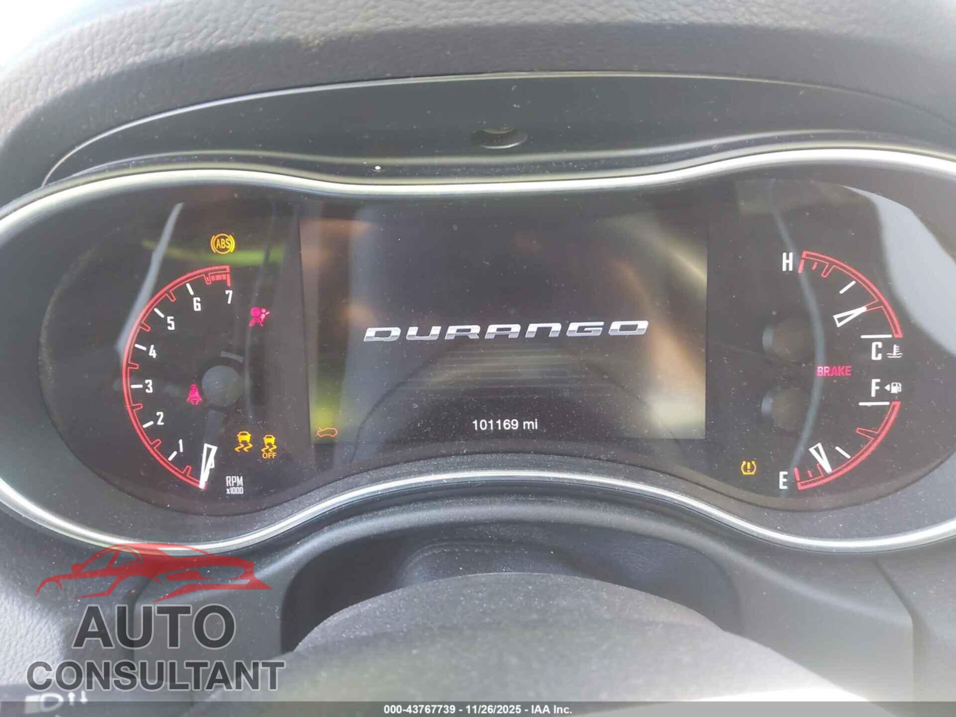 DODGE DURANGO 2020 - 1C4RDHAG5LC324960