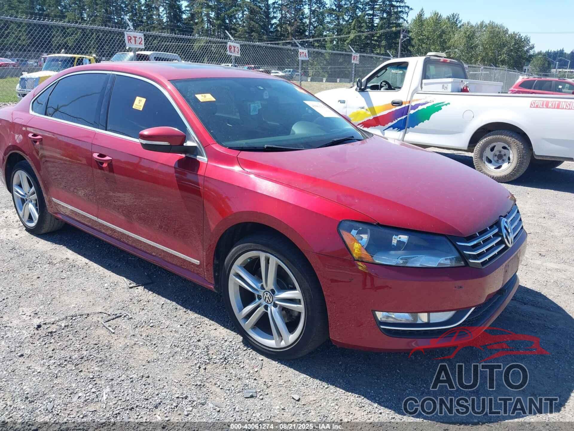 VOLKSWAGEN PASSAT 2015 - 1VWCV7A36FC066590
