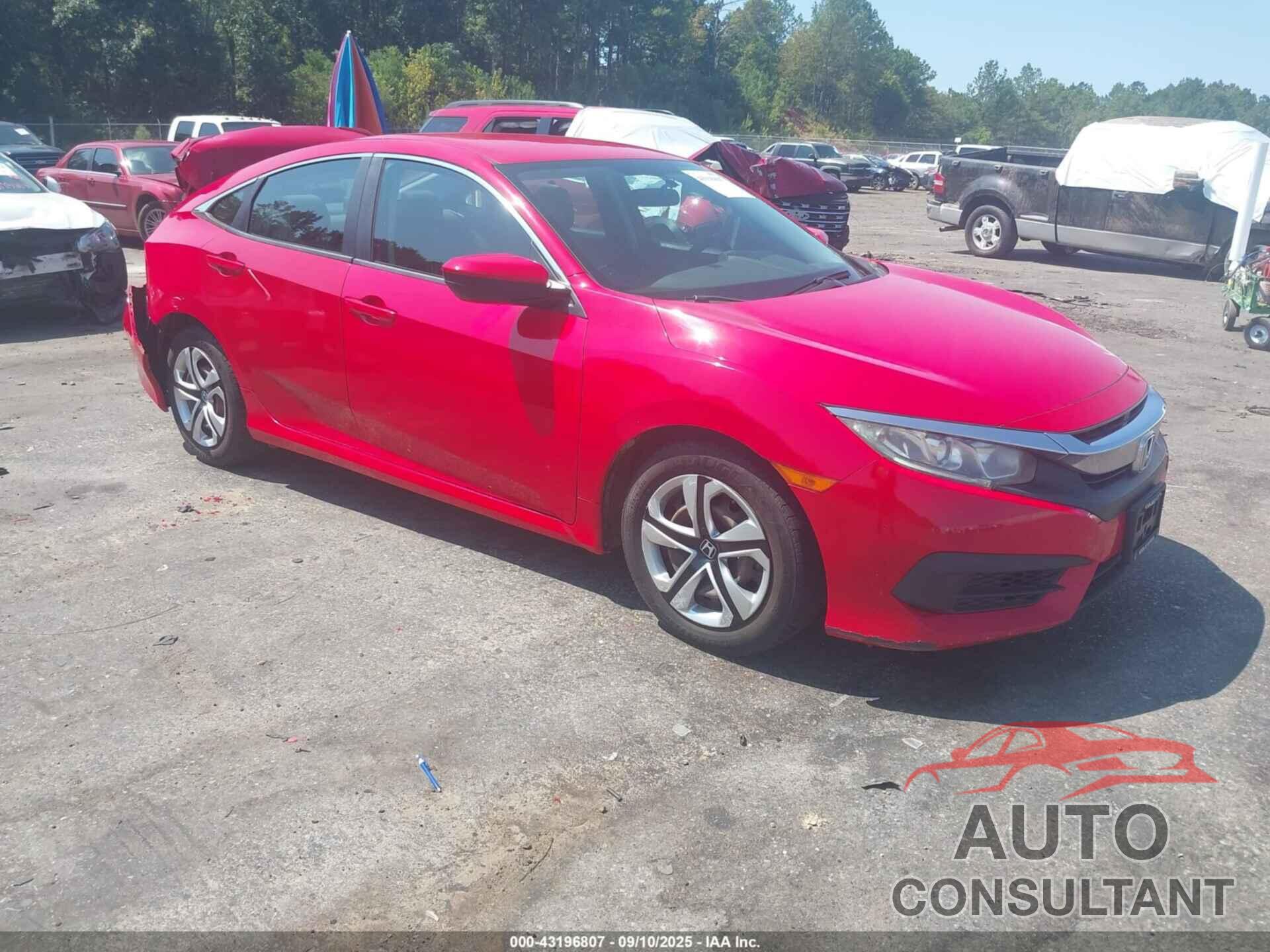 HONDA CIVIC 2016 - 2HGFC2F53GH540384