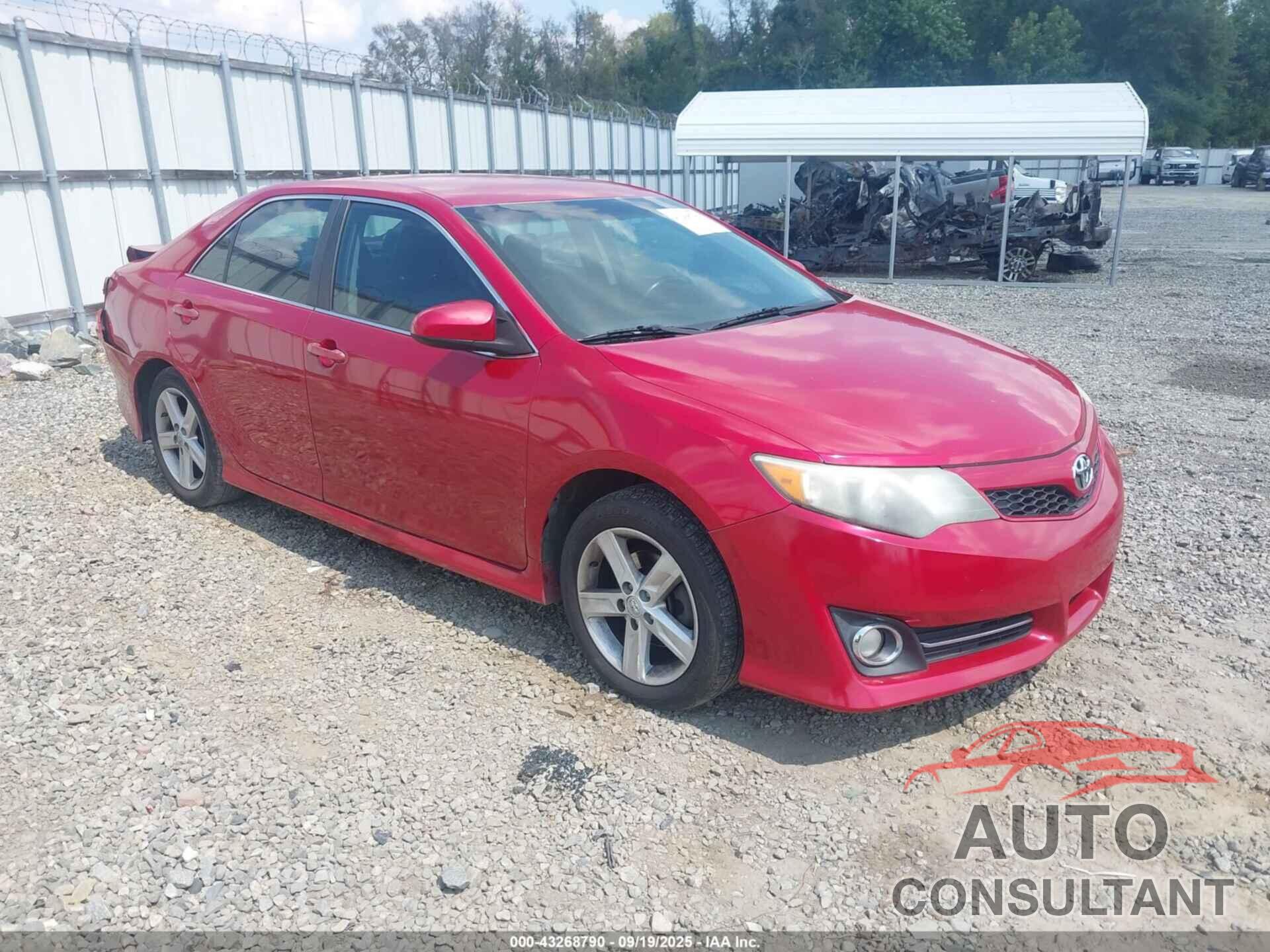 TOYOTA CAMRY 2014 - 4T1BF1FK9EU844622