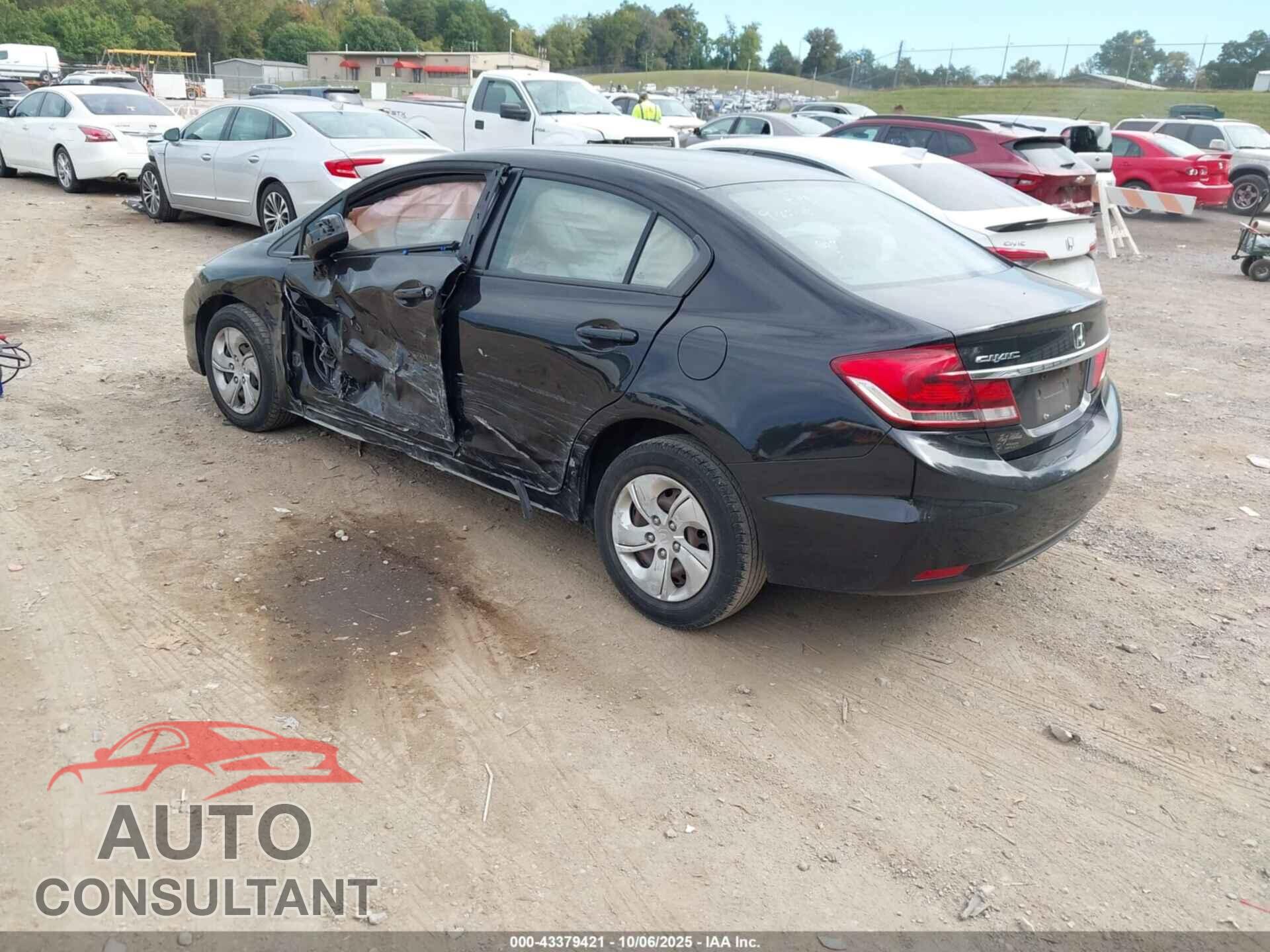 HONDA CIVIC 2013 - 19XFB2F59DE088255