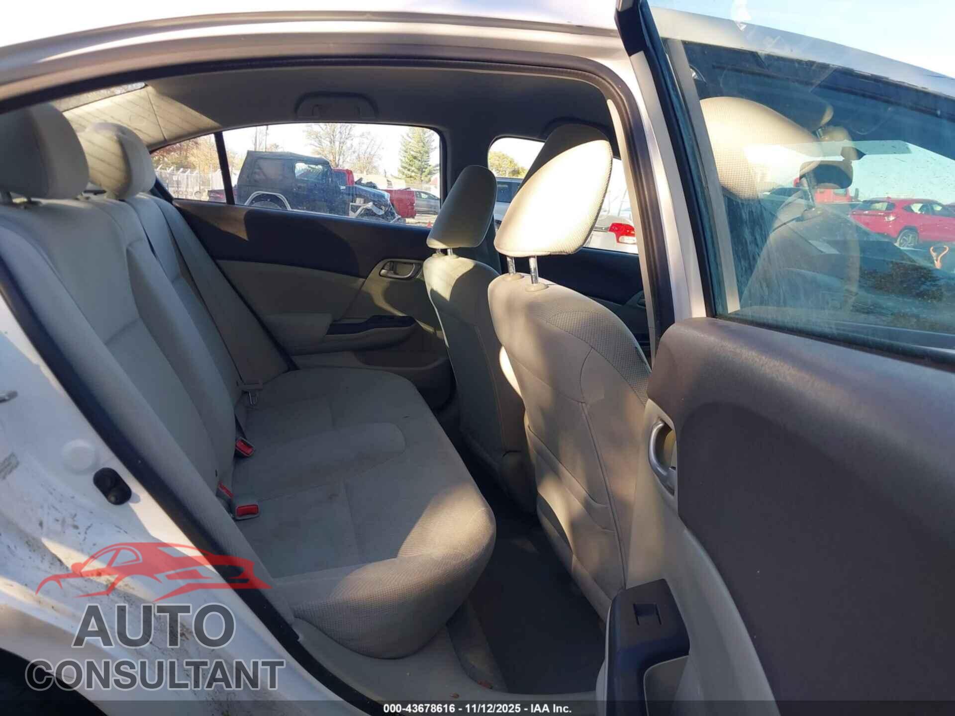 HONDA CIVIC 2012 - 19XFB2F57CE106914