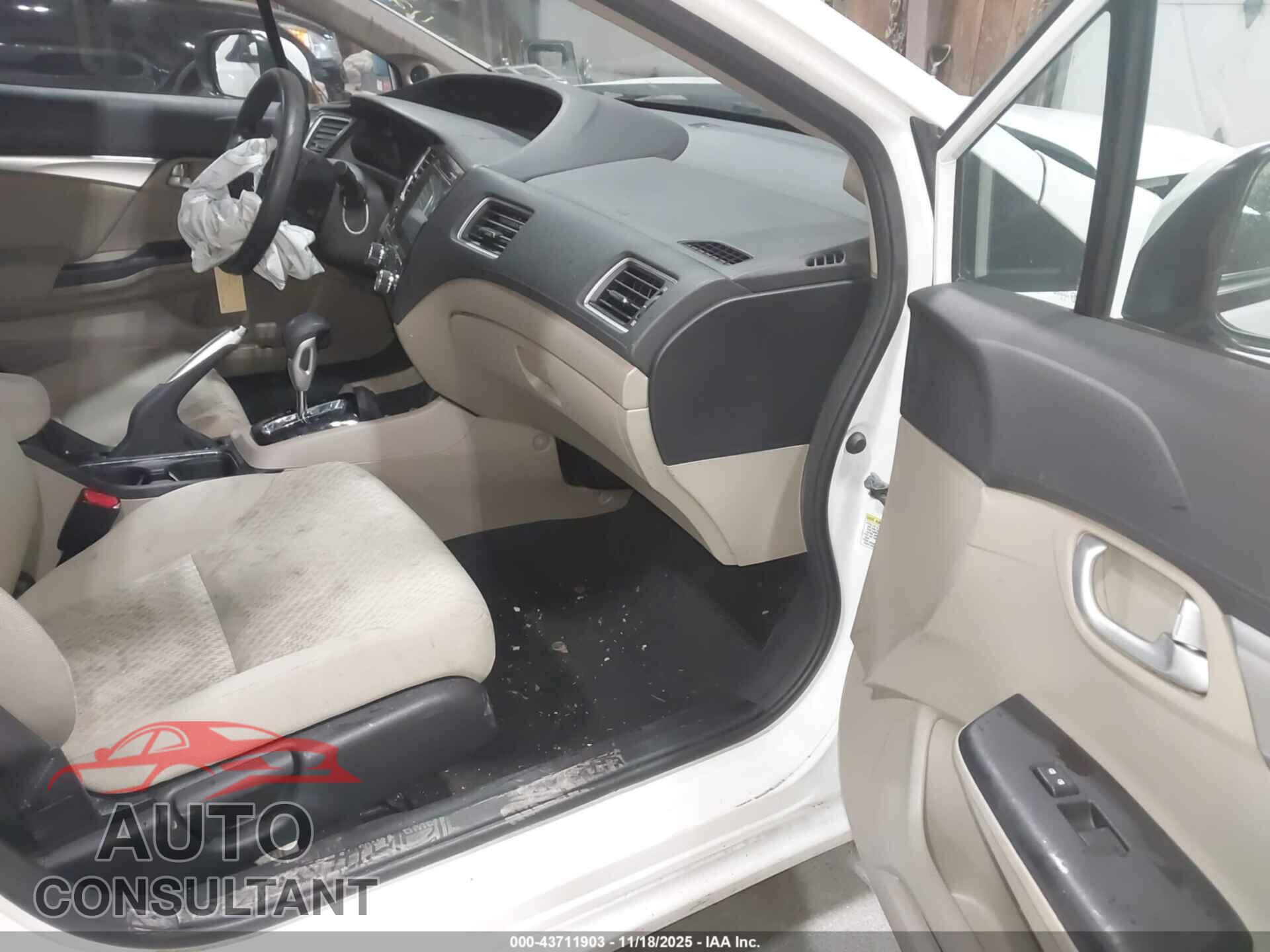 HONDA CIVIC 2014 - 2HGFB2F8XEH541221