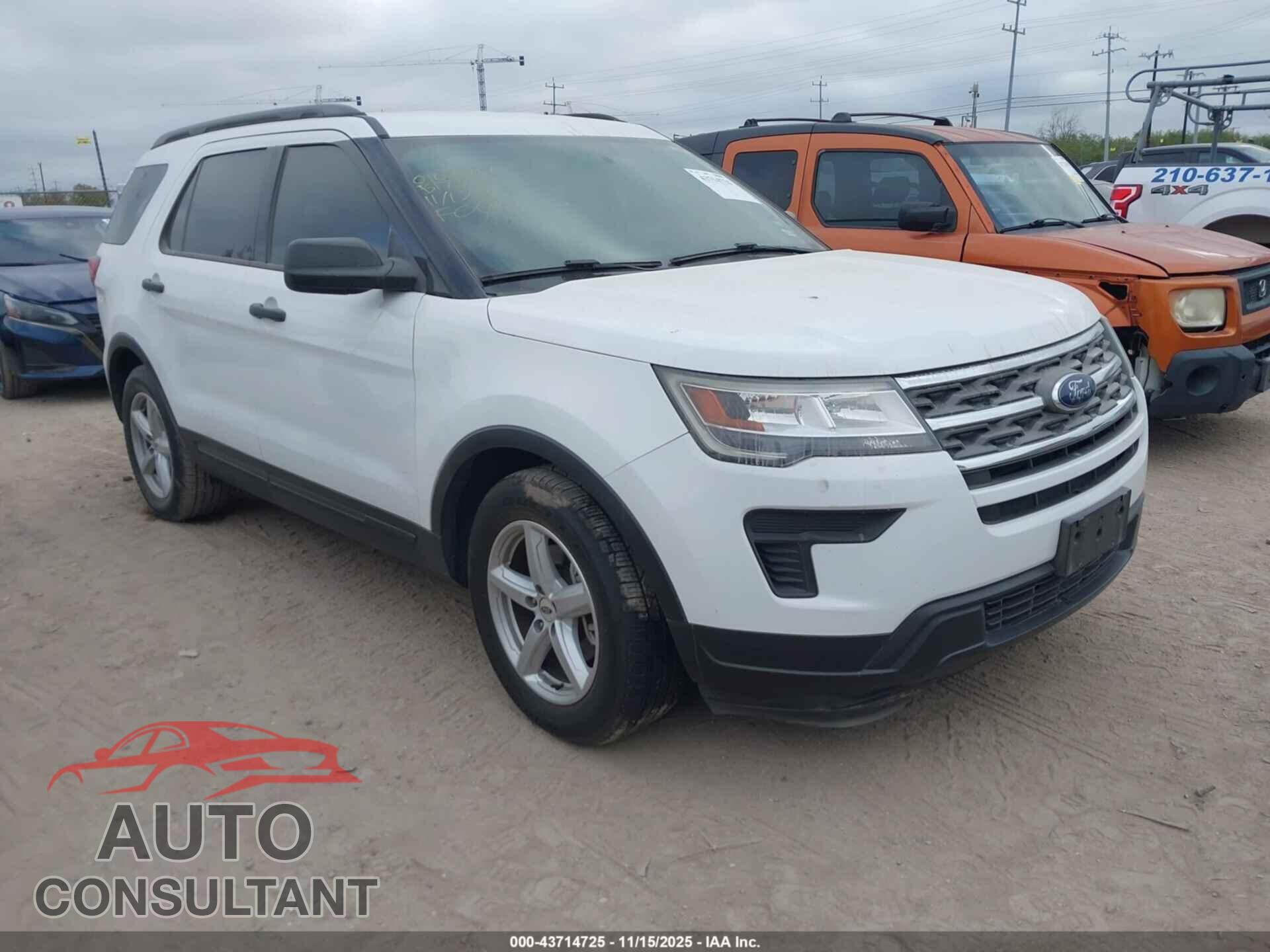 FORD EXPLORER 2018 - 1FM5K7B84JGB17306