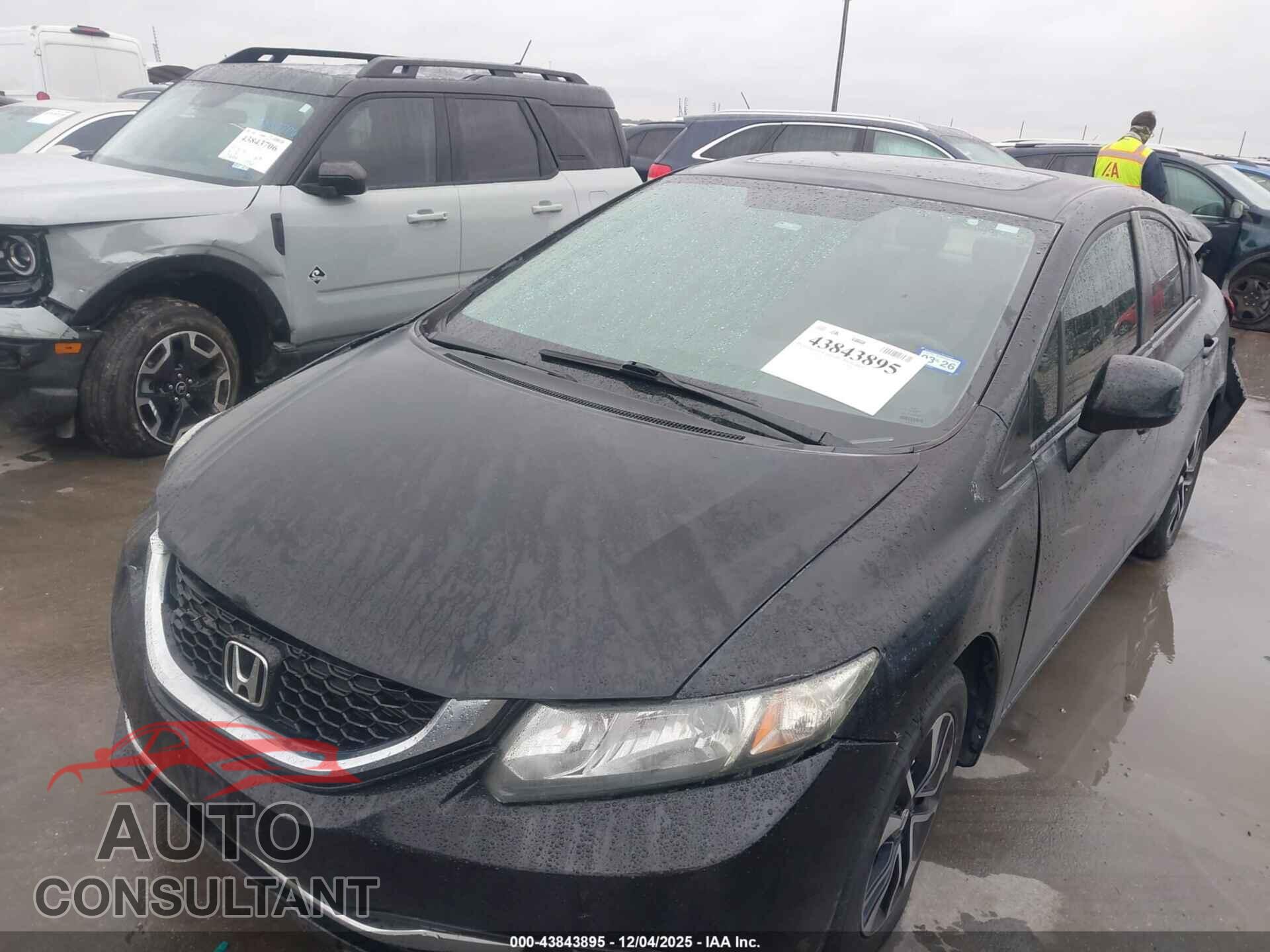 HONDA CIVIC 2013 - 2HGFB2F81DH511183
