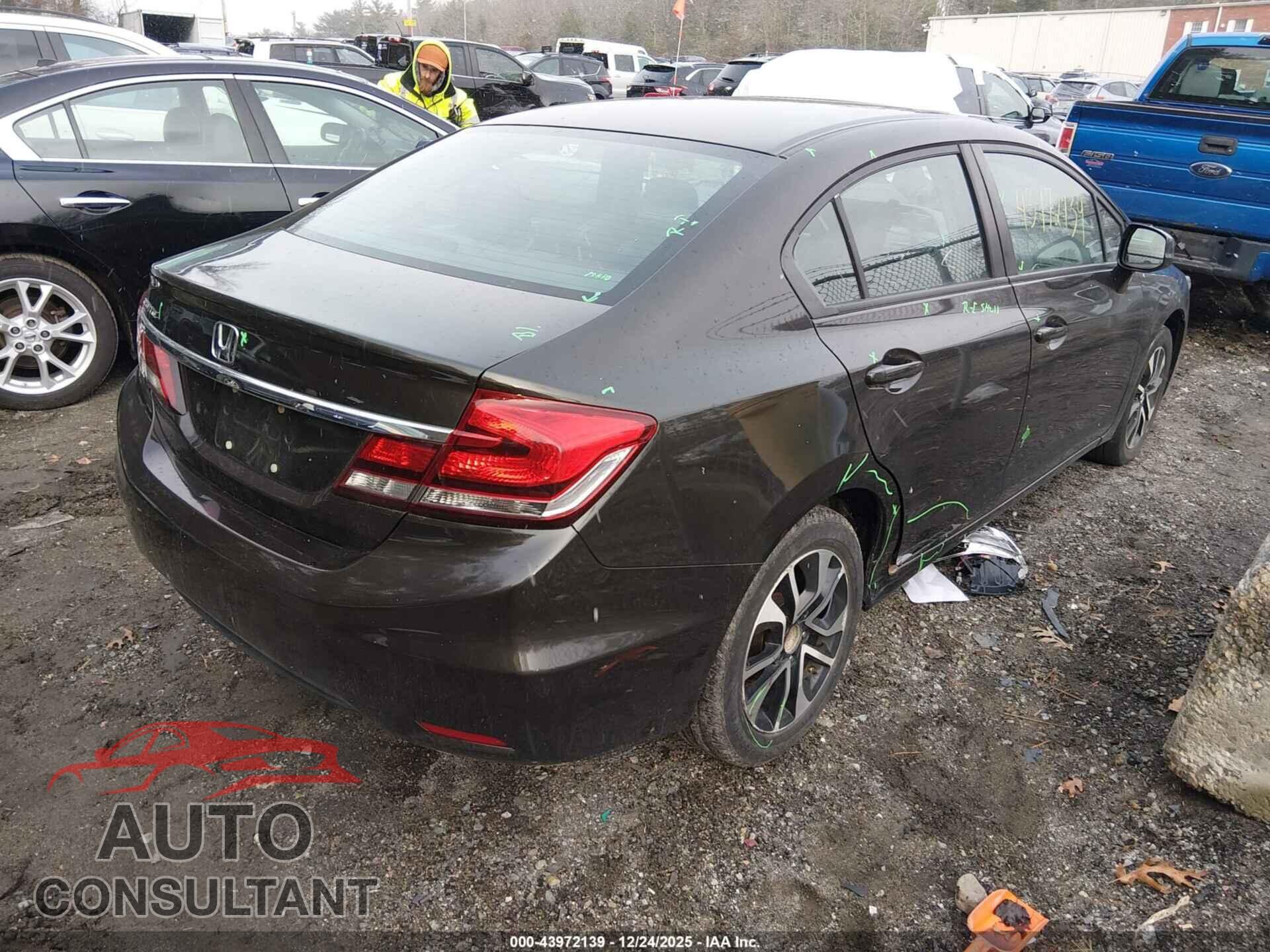 HONDA CIVIC 2013 - 2HGFB2F92DH511590