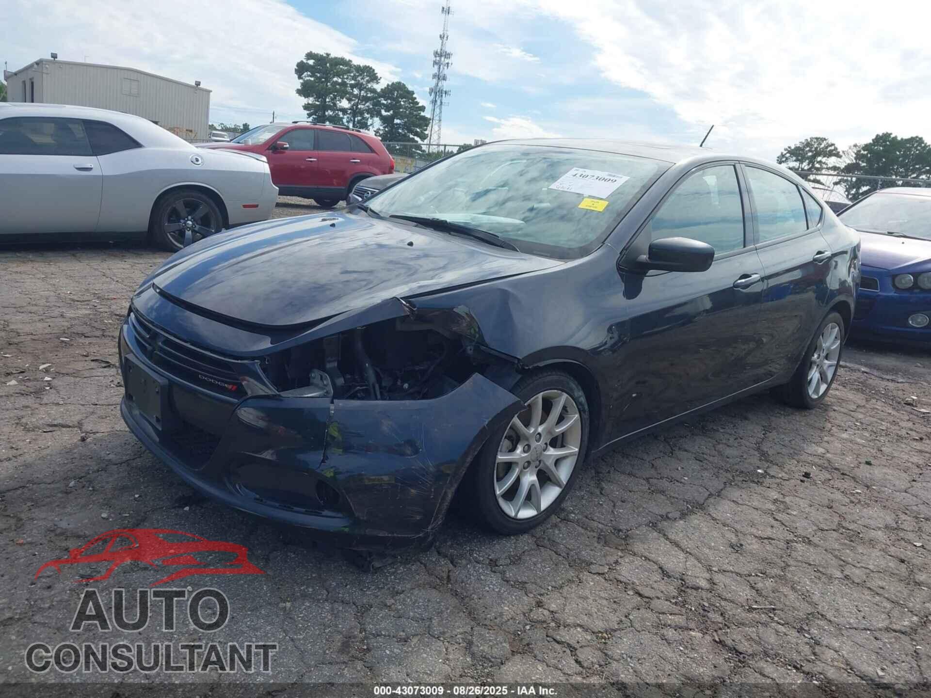 DODGE DART 2013 - 1C3CDFBA3DD155946
