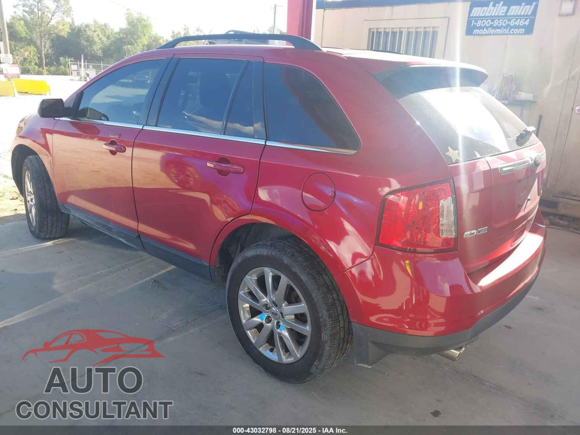 FORD EDGE 2012 - 2FMDK3KC2CBA37988