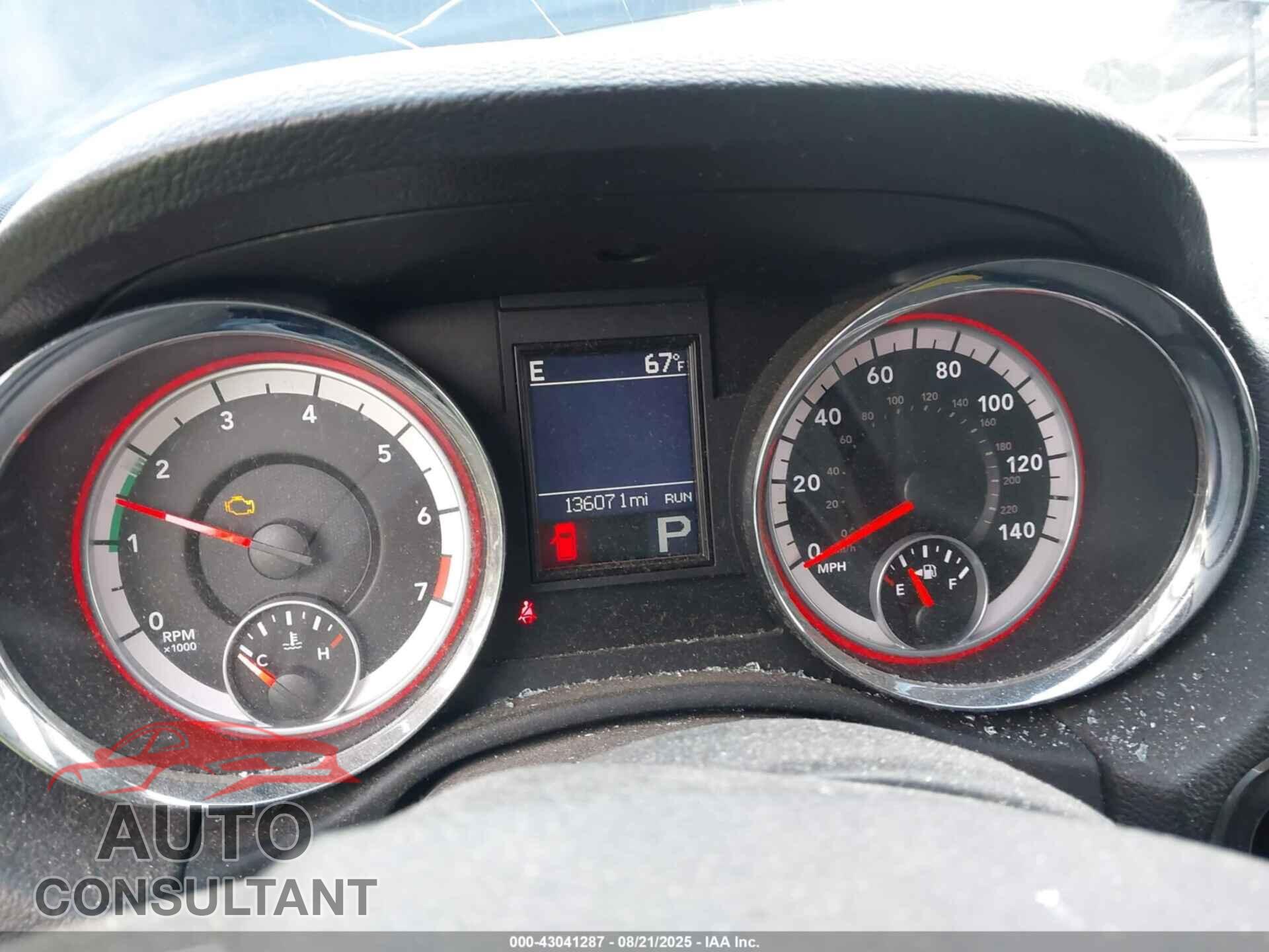 DODGE DURANGO 2011 - 1D4RD2GG3BC632618