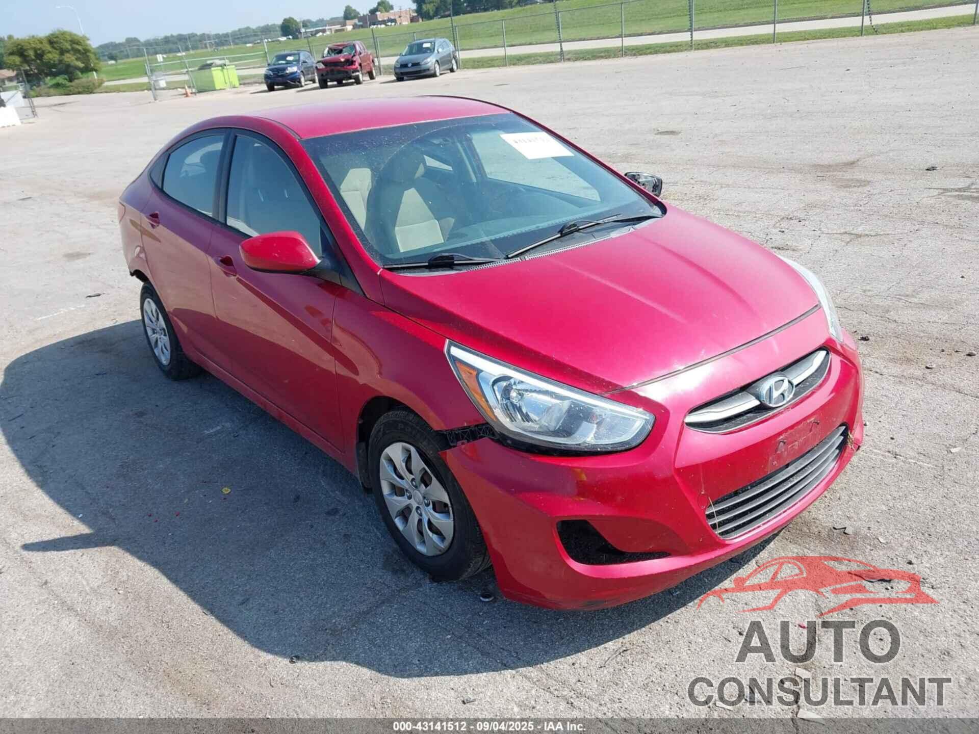 HYUNDAI ACCENT 2016 - KMHCT4AE3GU061427