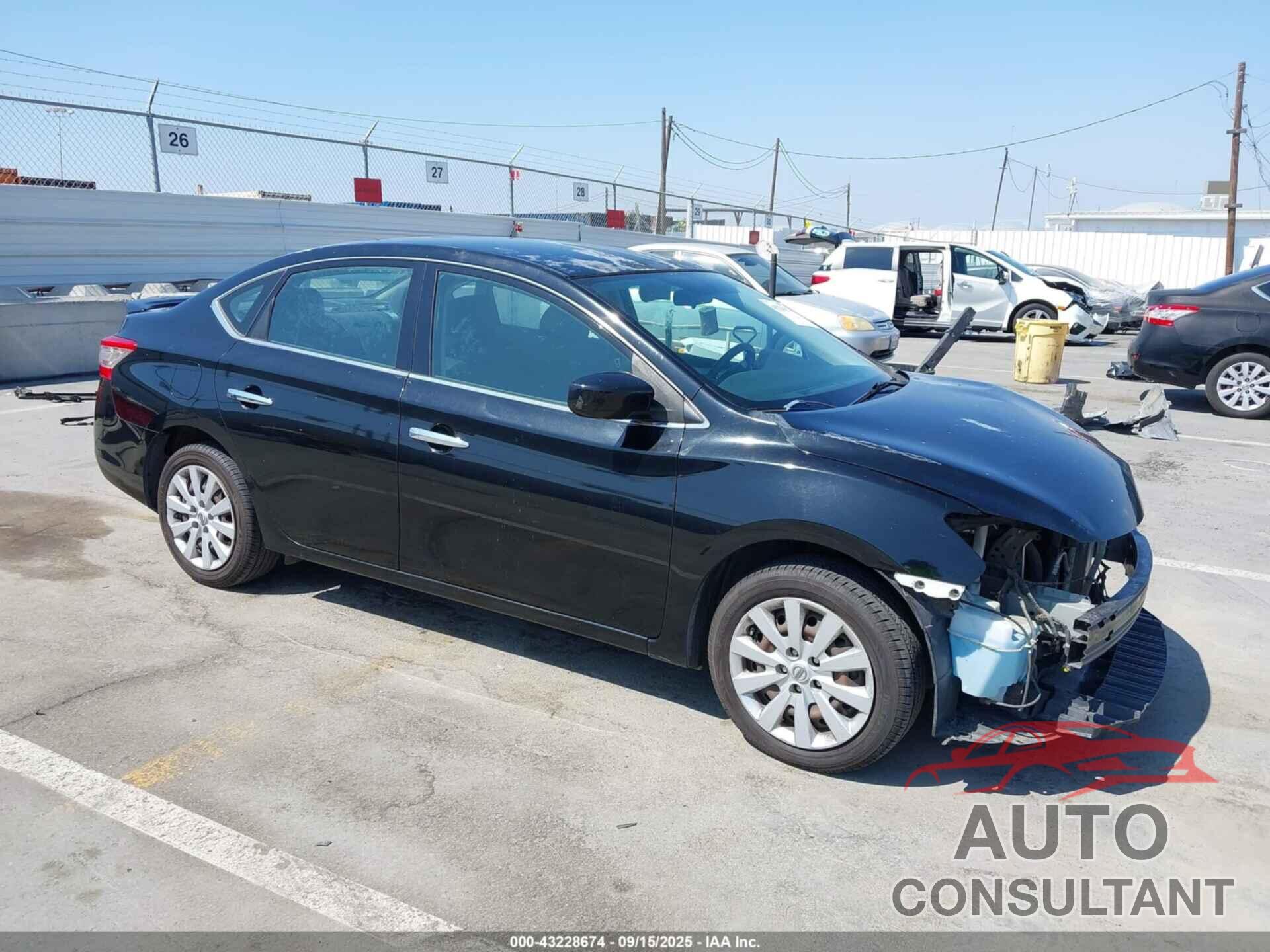 NISSAN SENTRA 2015 - 3N1AB7AP0FY342018