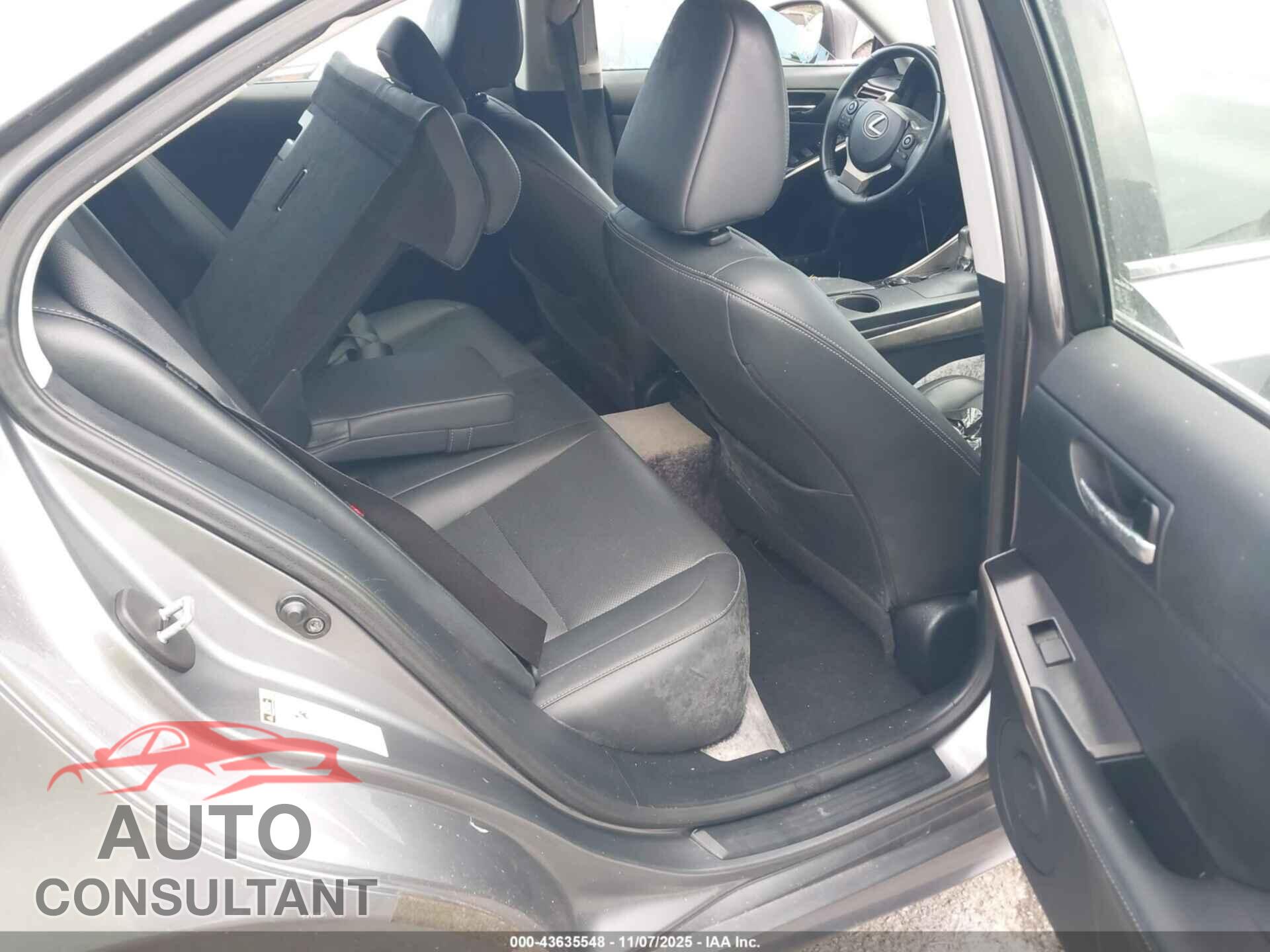 LEXUS IS 250 2014 - JTHBF1D21E5013888