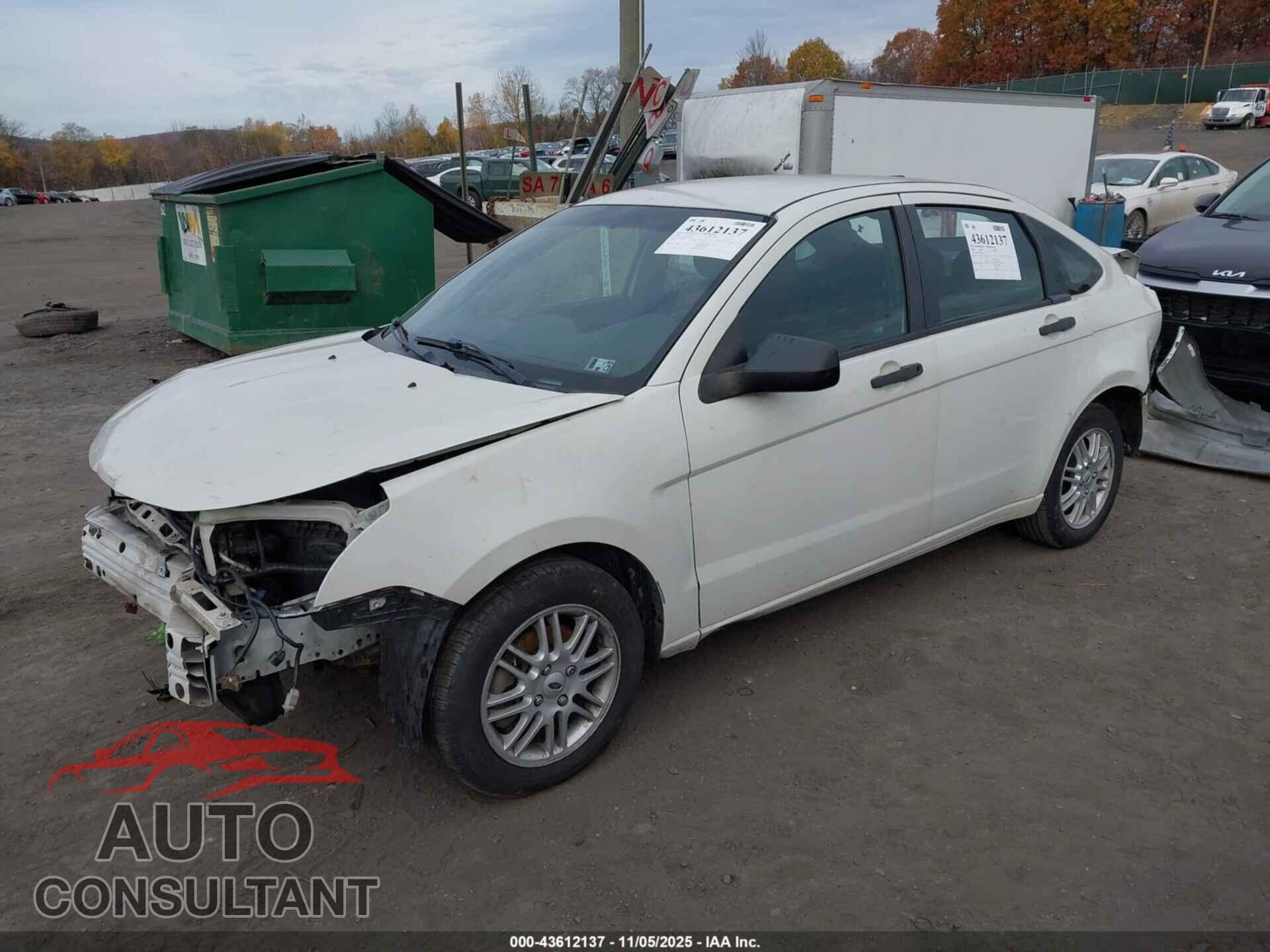 FORD FOCUS 2009 - 1FAHP35N89W242586