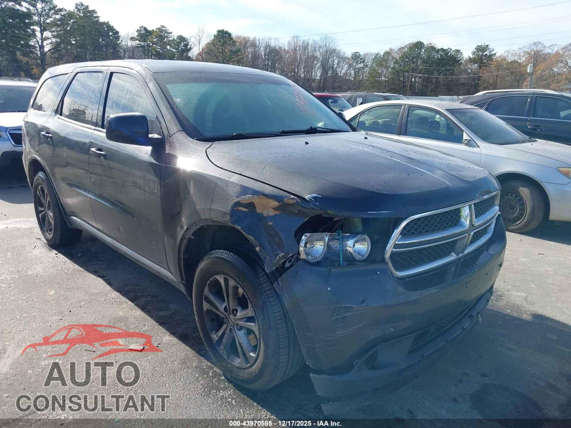 DODGE DURANGO 2011 - 1D4RD2GG3BC653484
