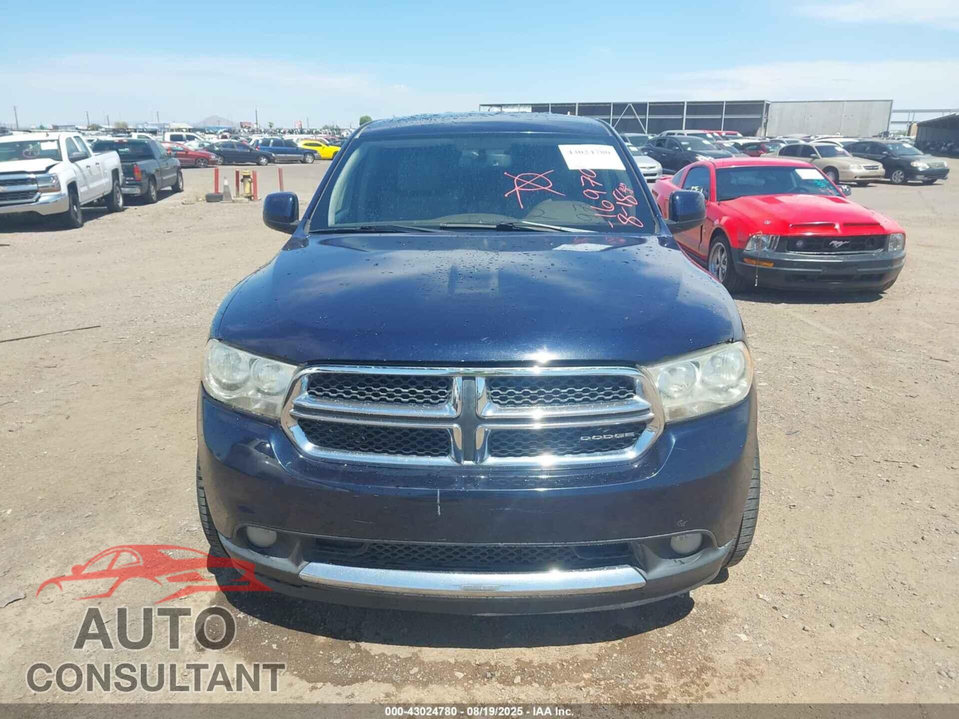 DODGE DURANGO 2012 - 1C4RDHAG0CC169704