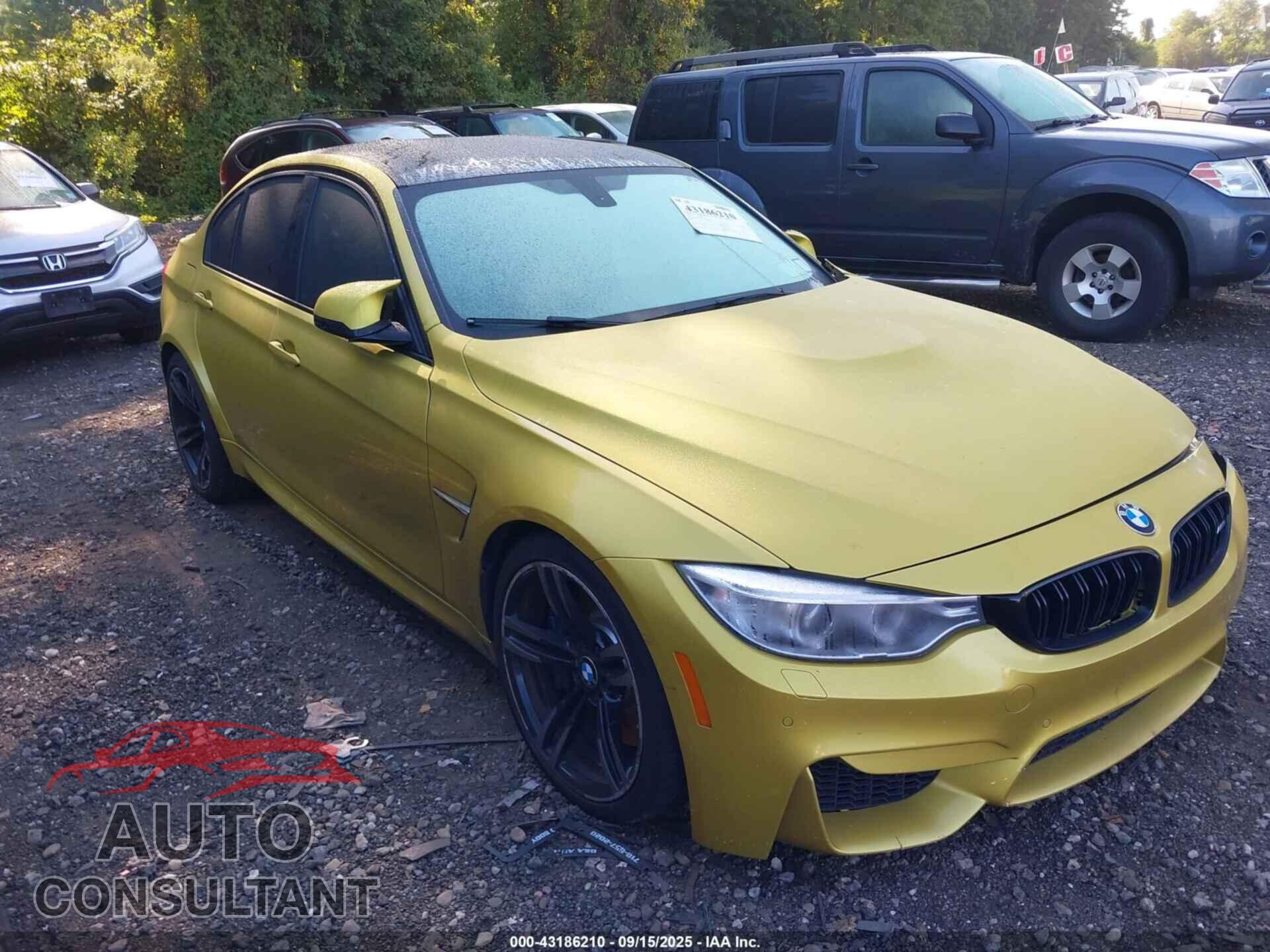 BMW M3 2016 - WBS8M9C59G5E68255