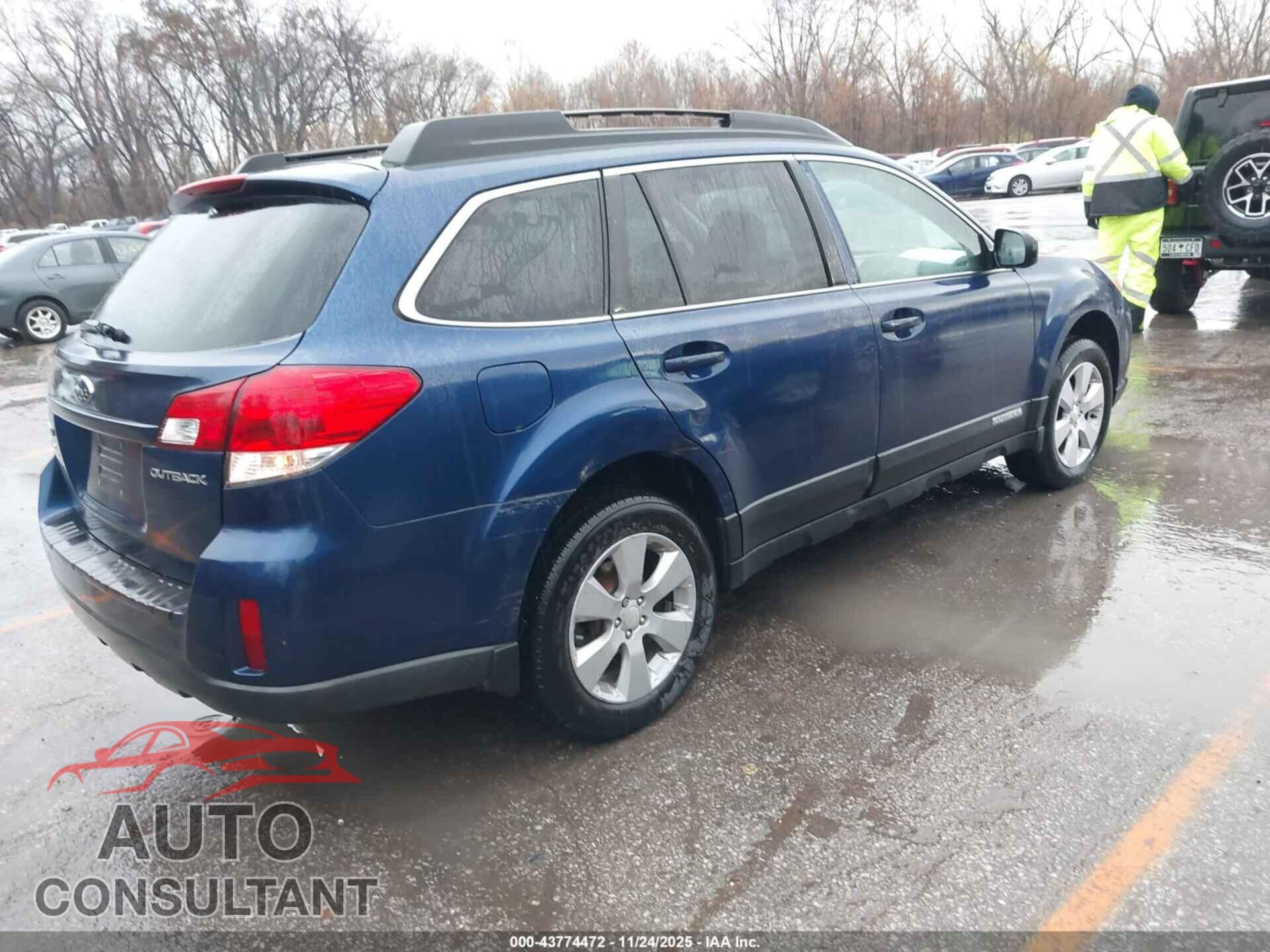 SUBARU OUTBACK 2011 - 4S4BRCCC8B3353086