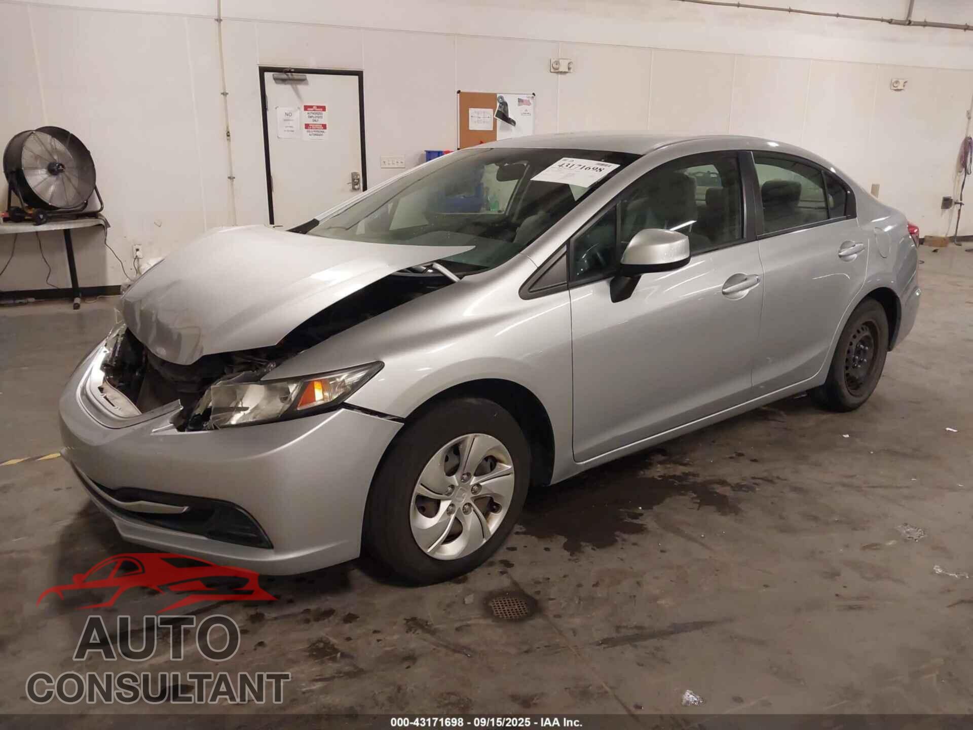 HONDA CIVIC 2013 - 19XFB2F5XDE048802