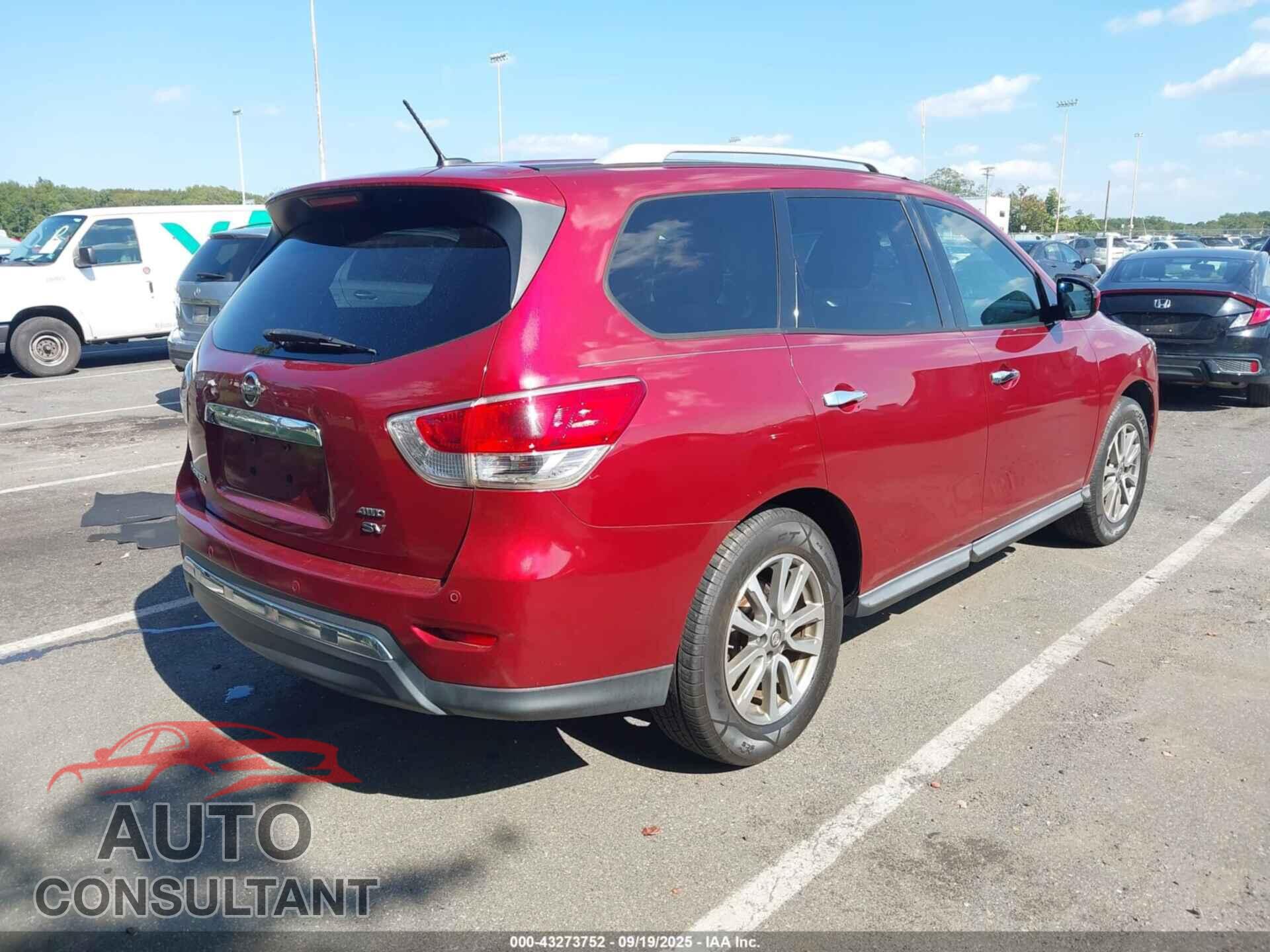 NISSAN PATHFINDER 2013 - 5N1AR2MM8DC624809