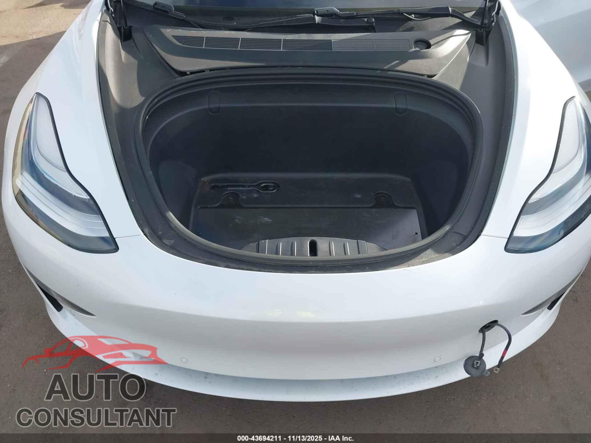 TESLA MODEL 3 2019 - 5YJ3E1EA6KF310020