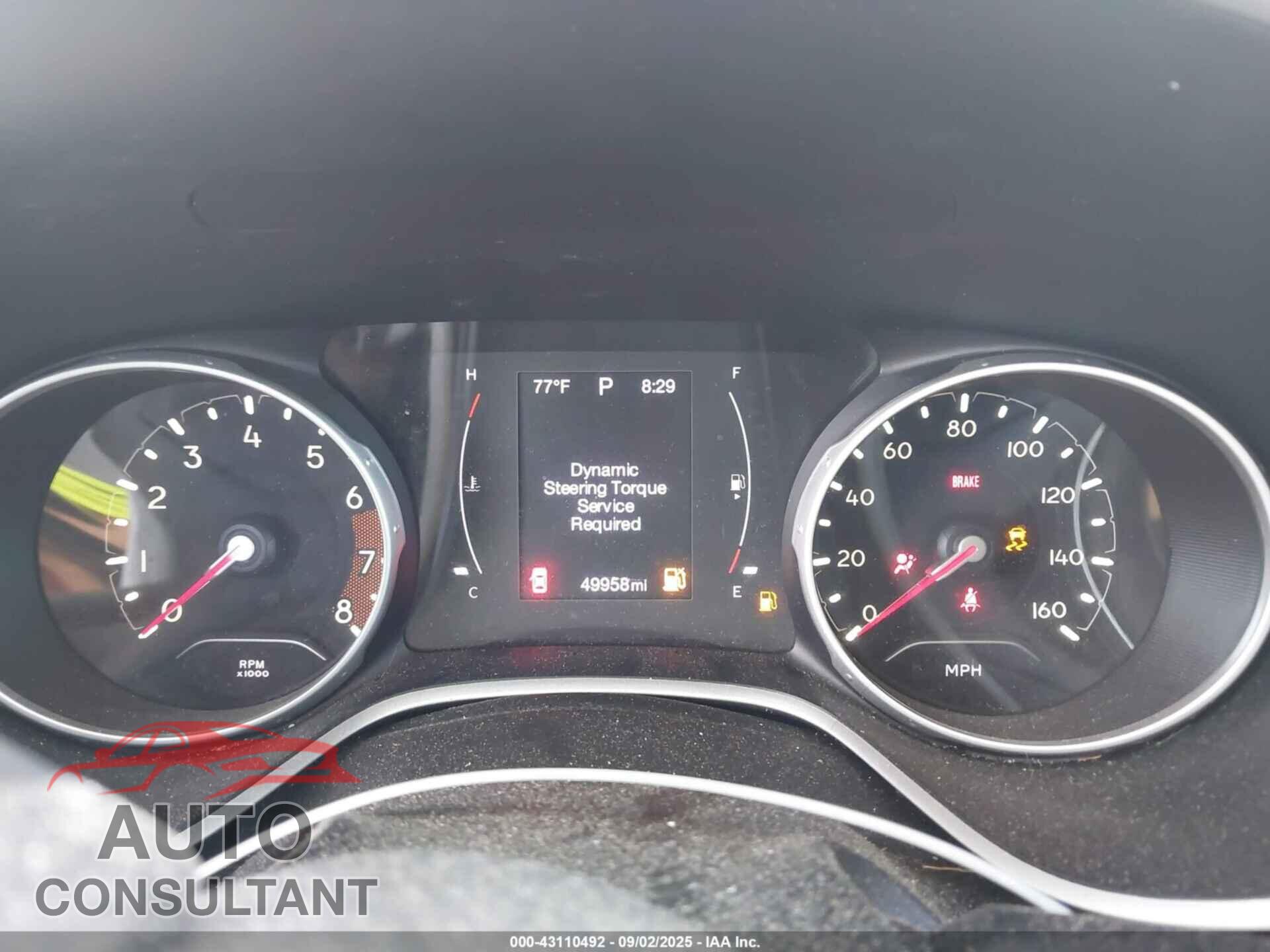 JEEP NEW COMPASS 2017 - 3C4NJDBB7HT651827