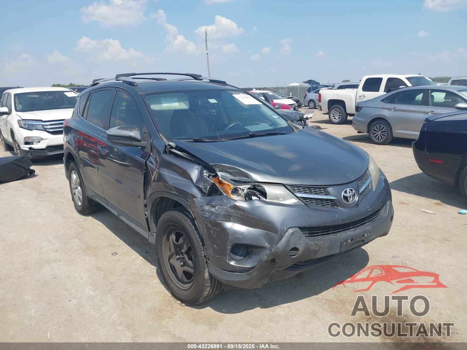 TOYOTA RAV4 2013 - JTMZFREV9DD012242