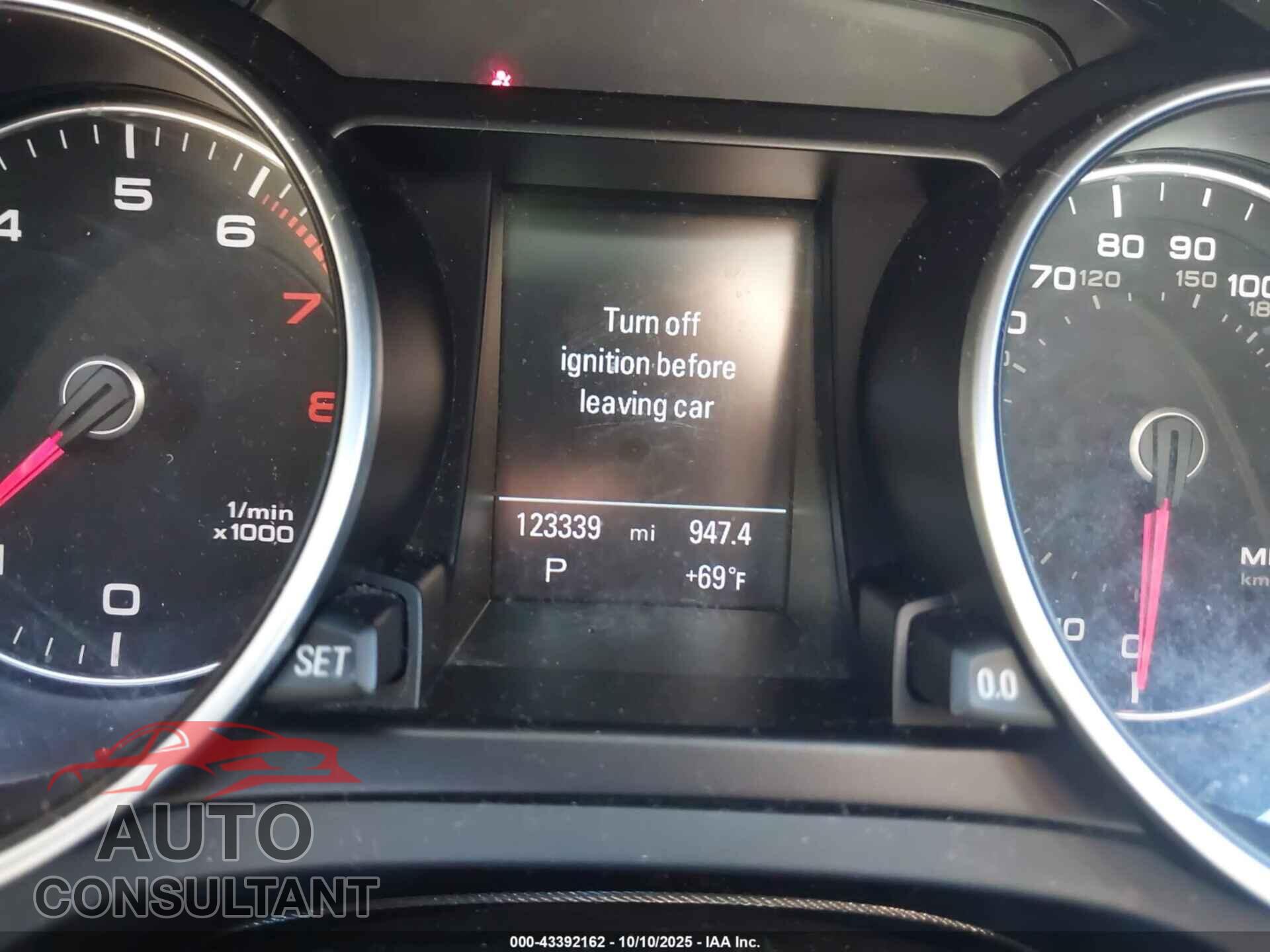 AUDI A5 2013 - WAULFAFRXDA031163