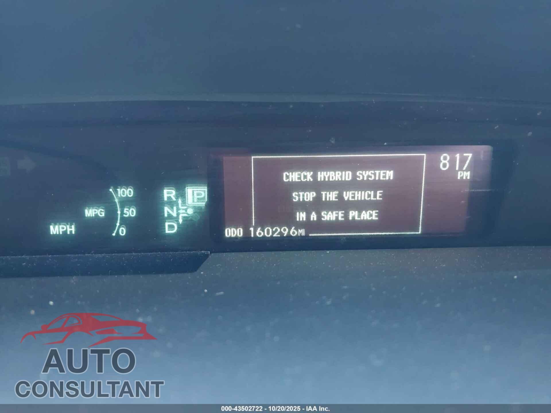 TOYOTA PRIUS 2015 - JTDKN3DUXF1982955