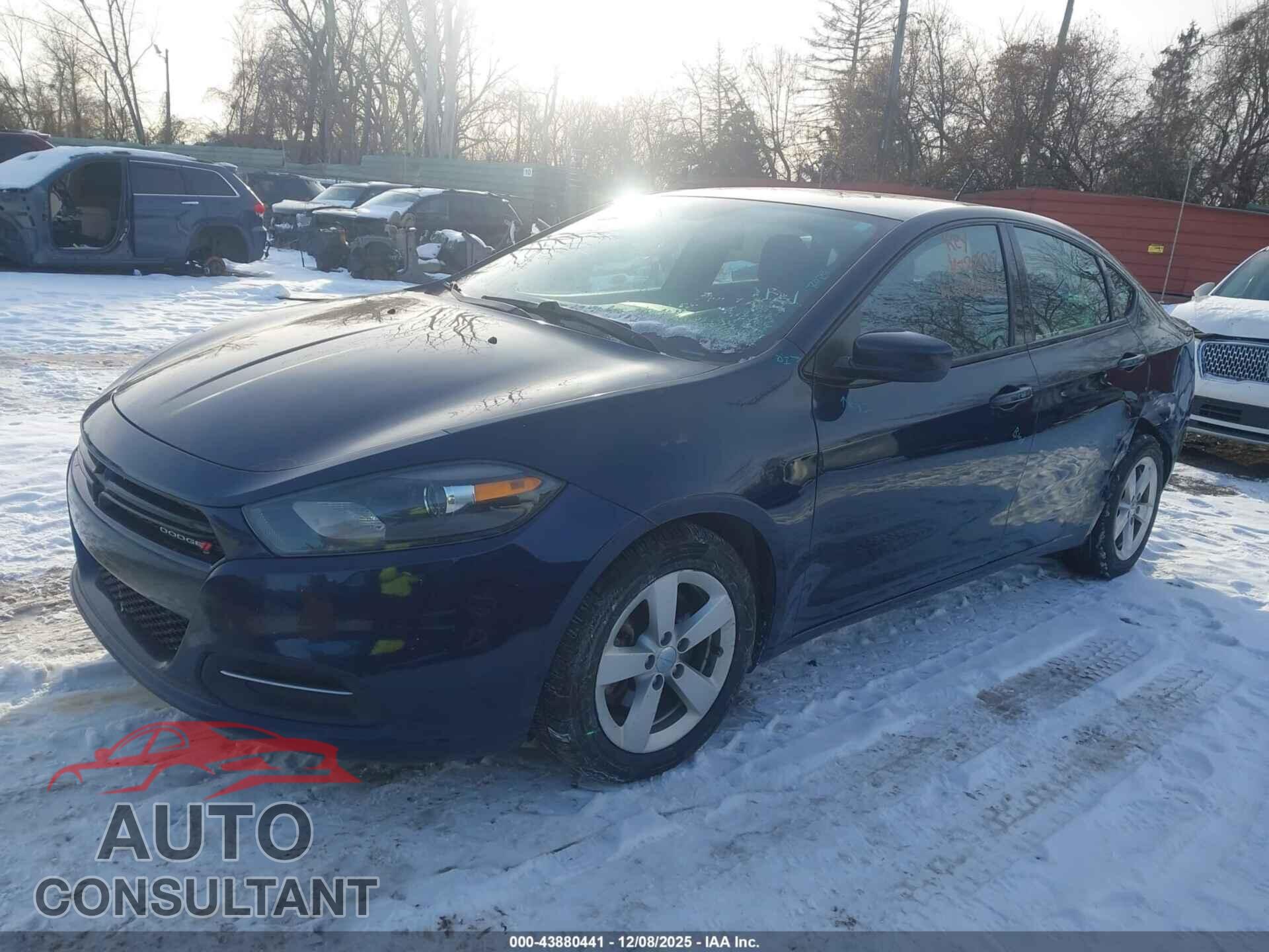 DODGE DART 2015 - 1C3CDFBB8FD278007