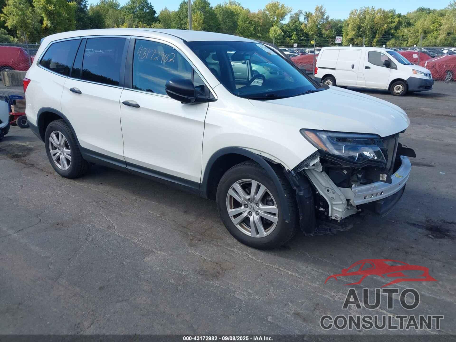 HONDA PILOT 2018 - 5FNYF6H11JB022268