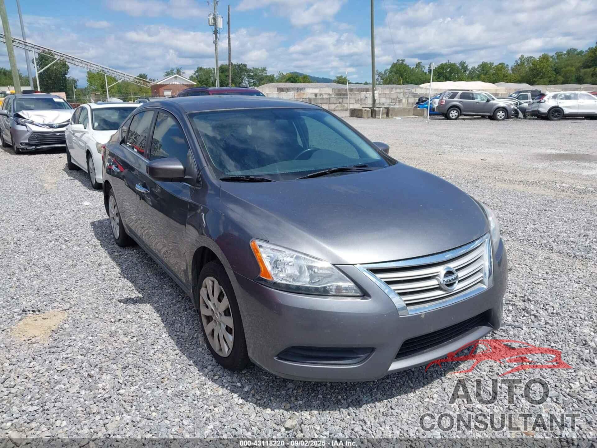 NISSAN SENTRA 2015 - 3N1AB7AP8FY334720