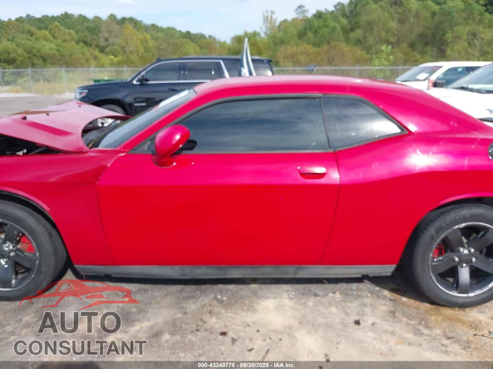 DODGE CHALLENGER 2012 - 2C3CDYAG3CH294297