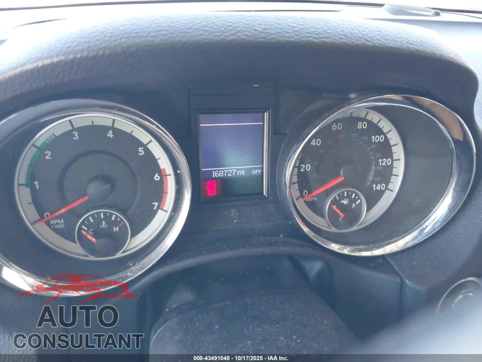 DODGE DURANGO 2011 - 1D4SD5GT6BC663927