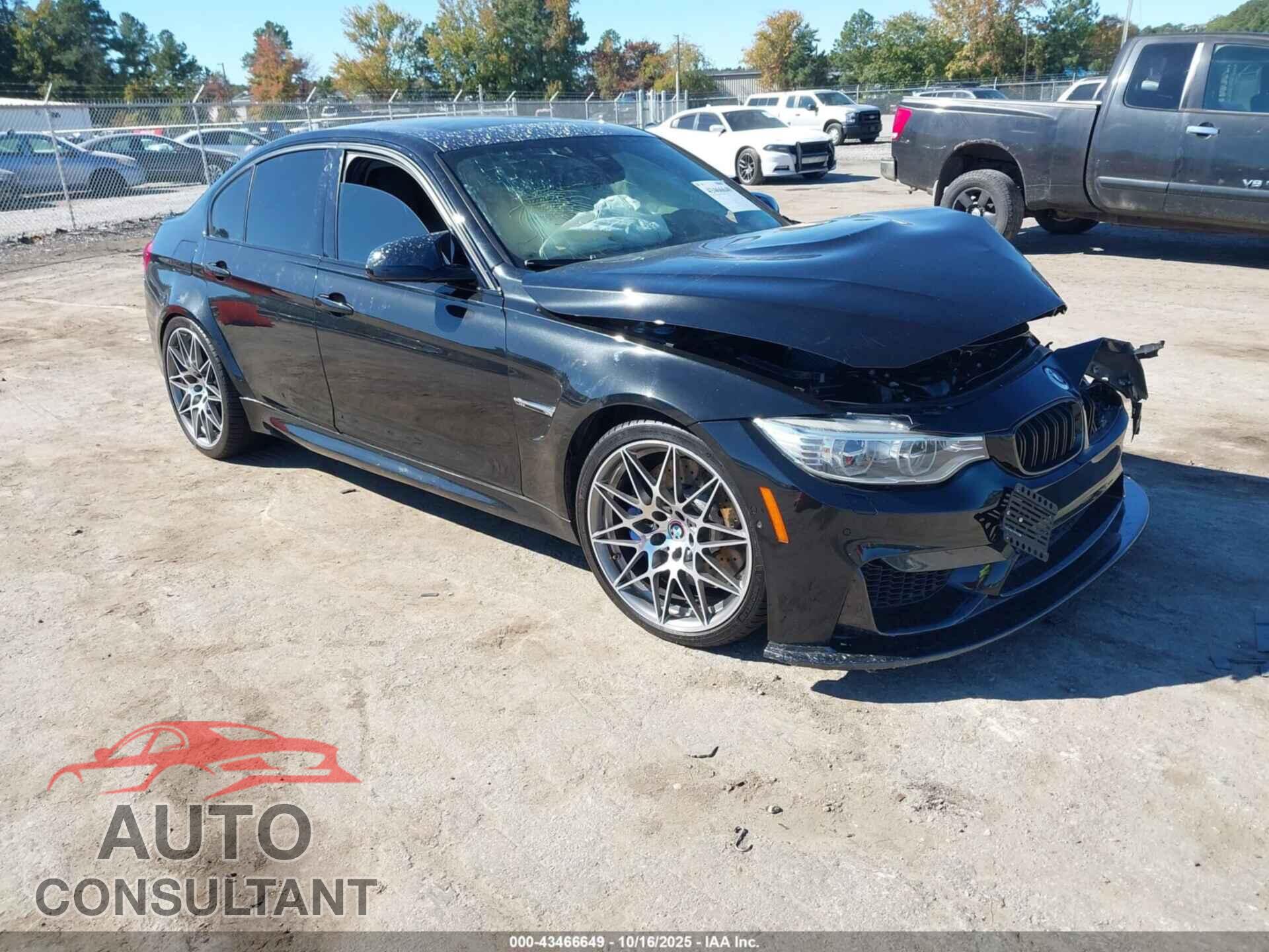 BMW M3 2017 - WBS8M9C50H5G83413