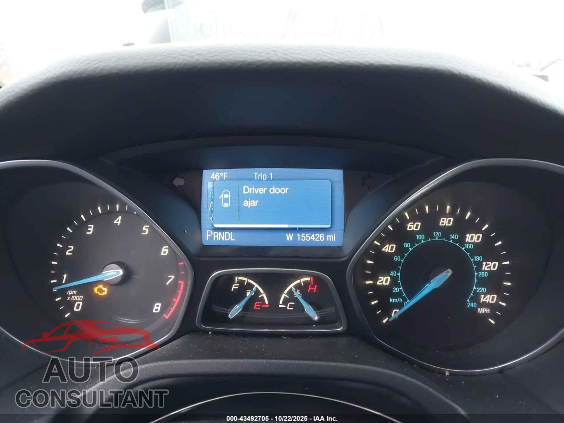 FORD FOCUS 2014 - 1FADP3F29EL344686