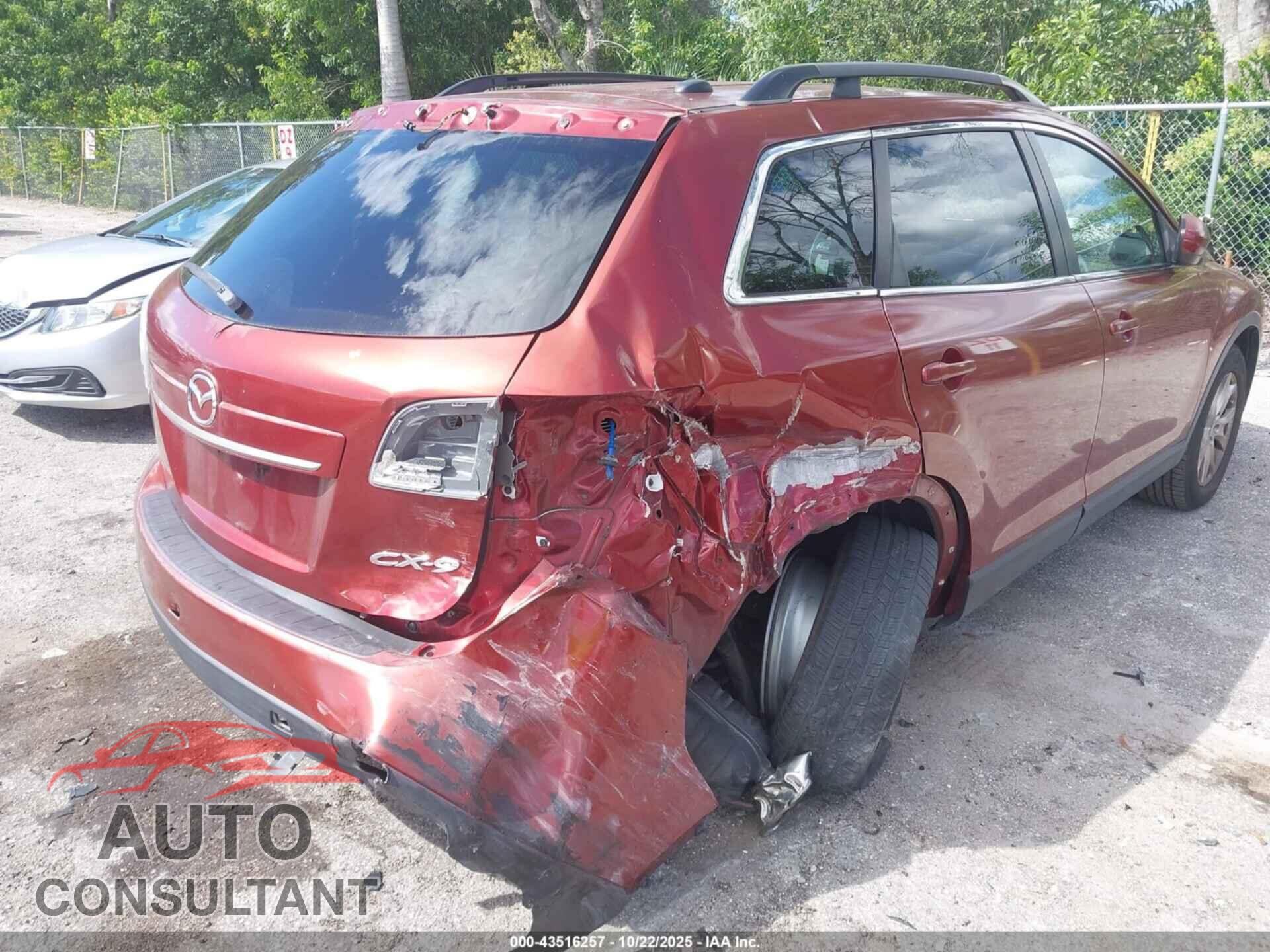 MAZDA CX-9 2011 - JM3TB2CA8B0305084