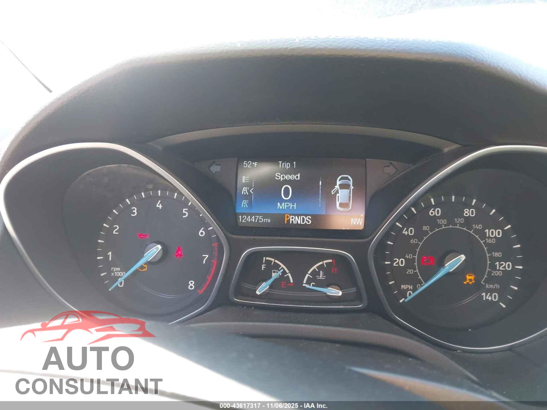 FORD FOCUS 2016 - 1FADP3F23GL299540