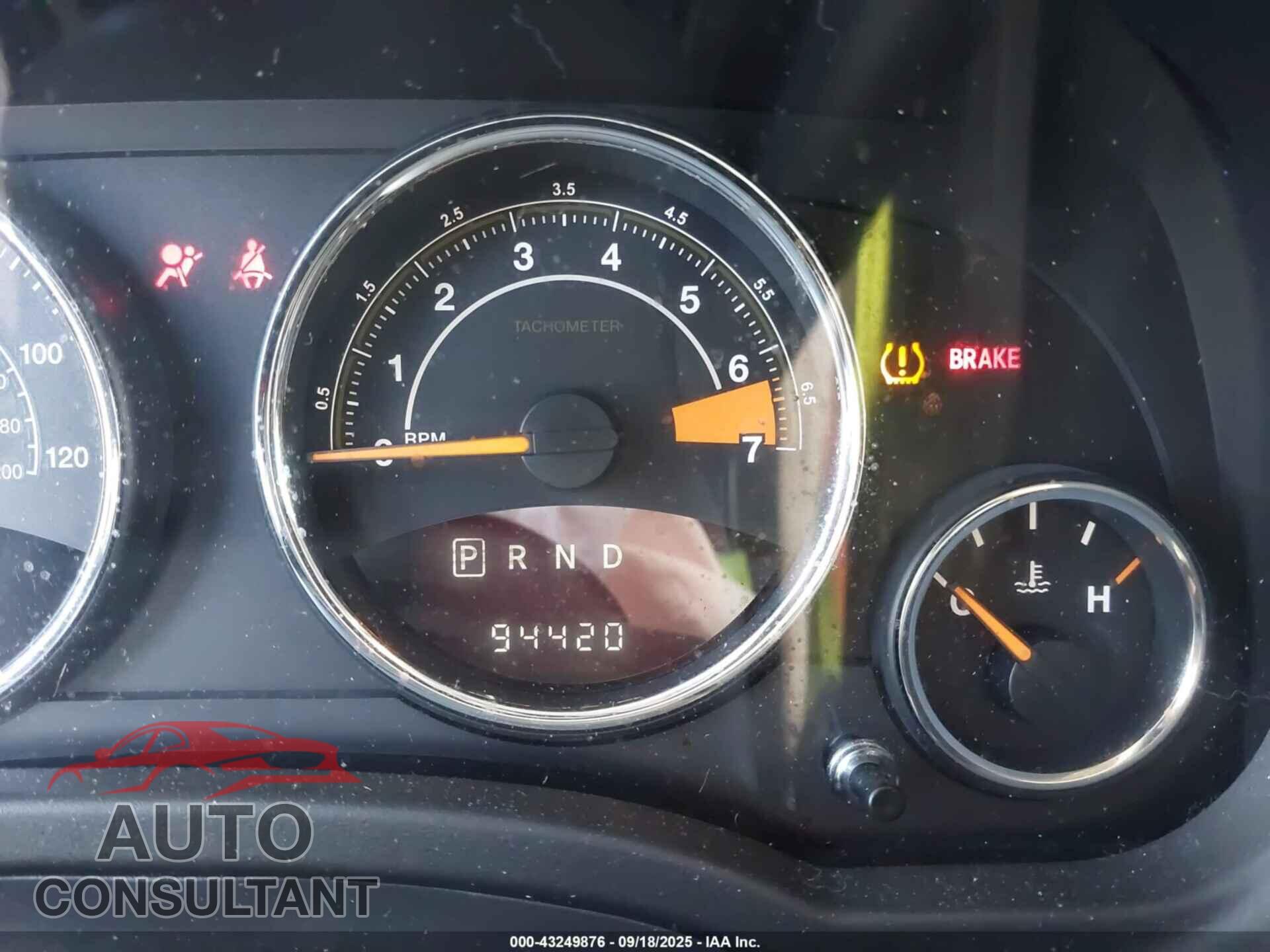 JEEP COMPASS 2017 - 1C4NJDEB5HD113371