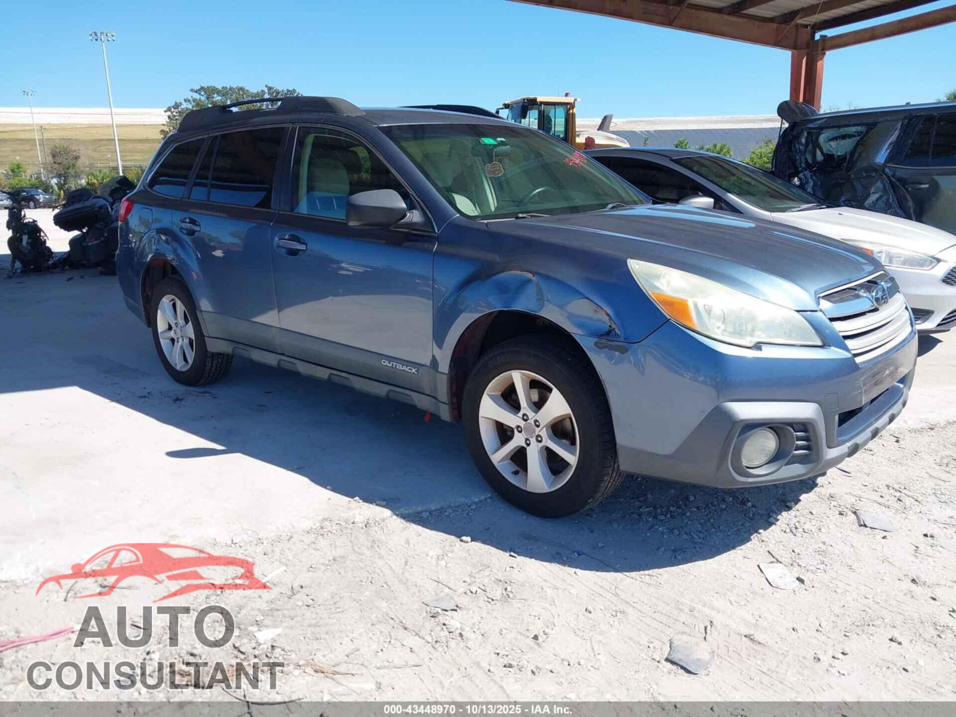 SUBARU OUTBACK 2013 - 4S4BRBCC1D3278342