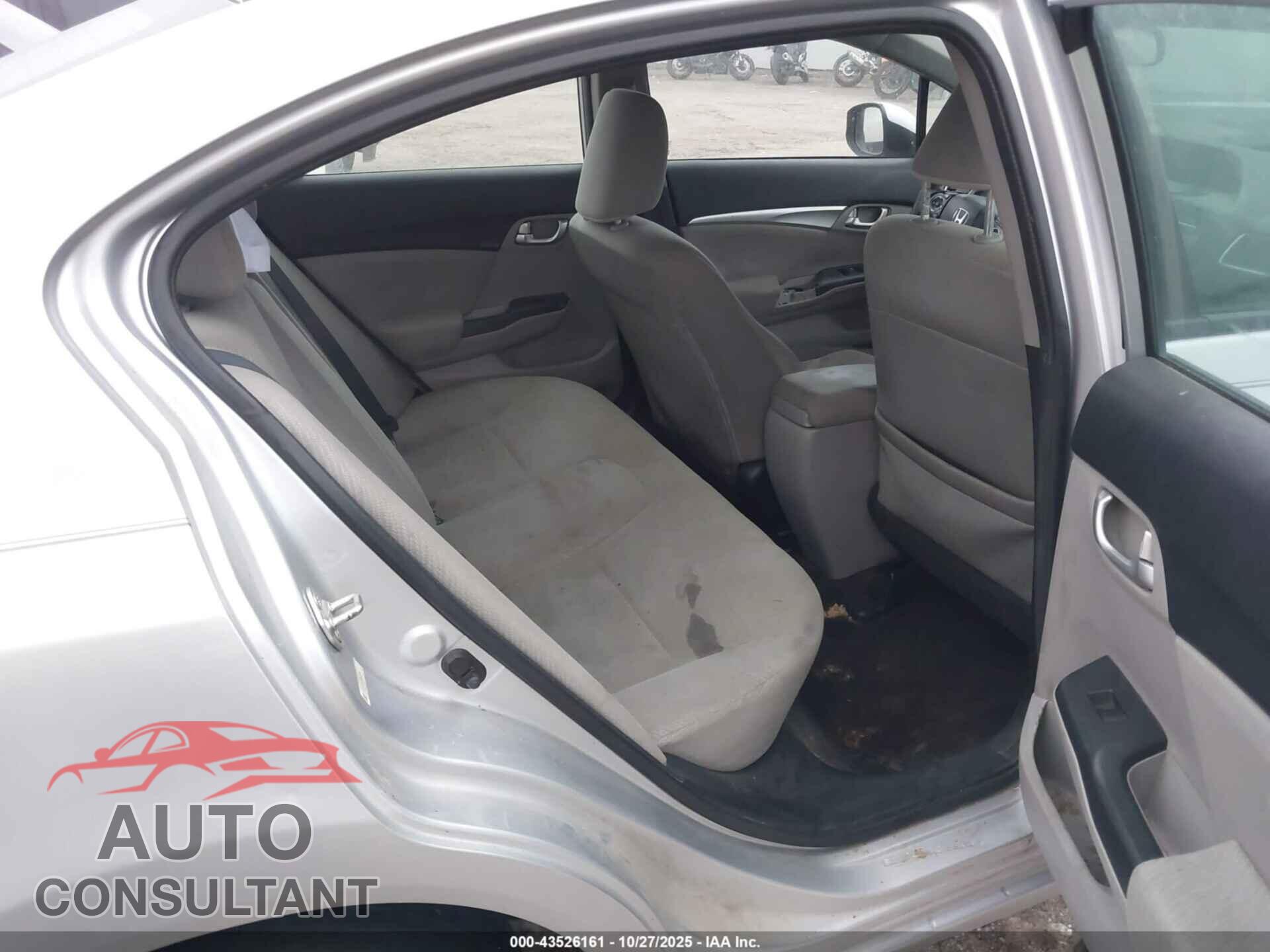 HONDA CIVIC 2013 - 19XFB2F81DE020896