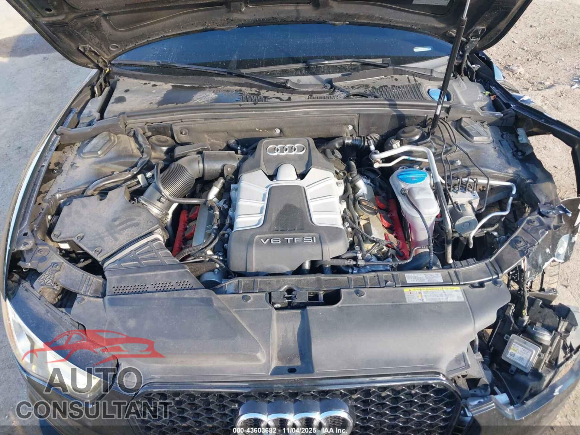 AUDI S5 2013 - WAUCGAFR9DA034777