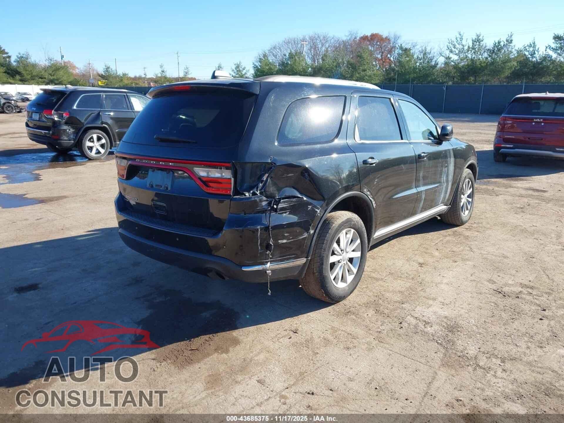 DODGE DURANGO 2015 - 1C4RDJAG3FC128446