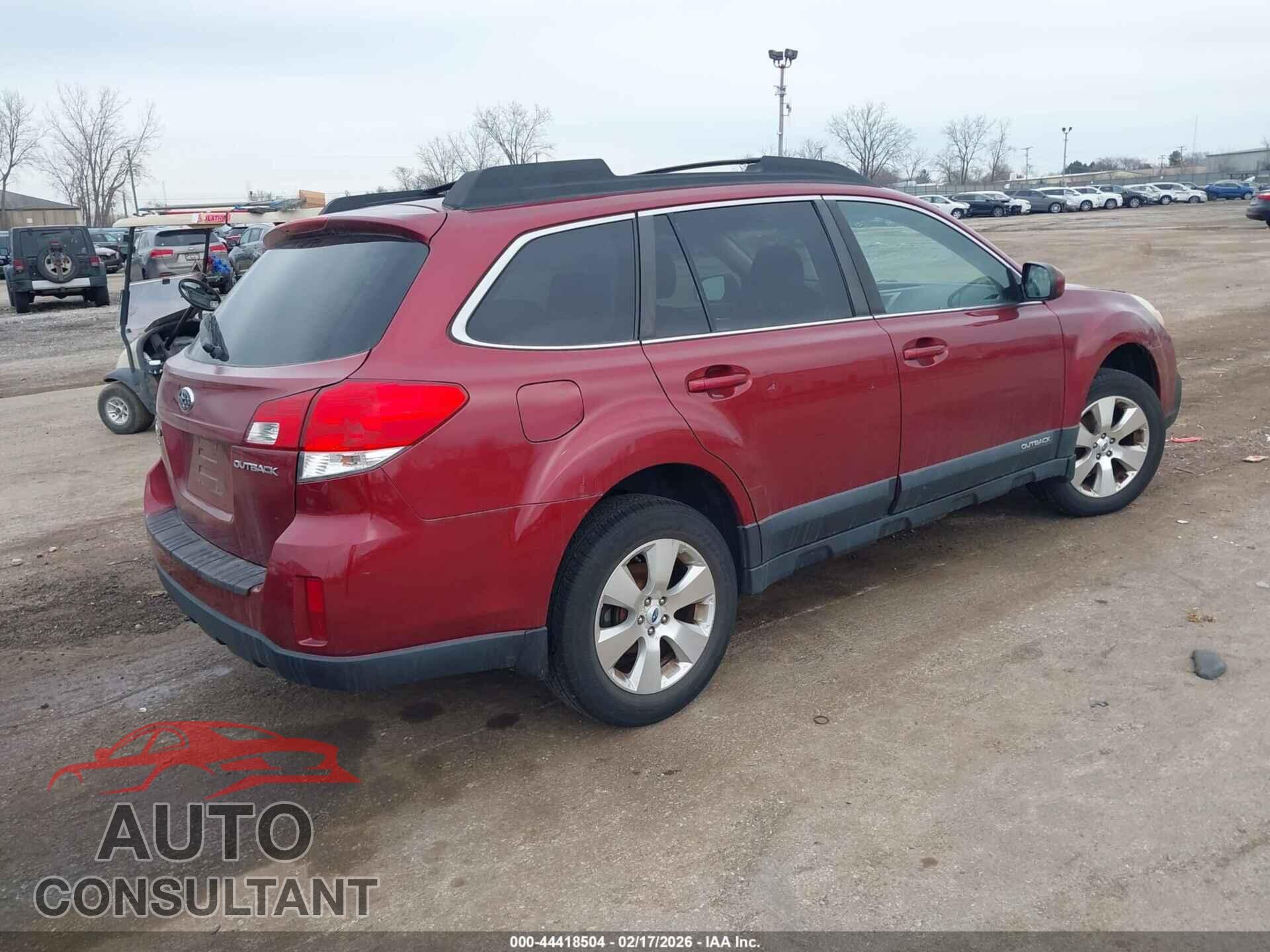 SUBARU OUTBACK 2013 - 4S4BRCCC8D3229998