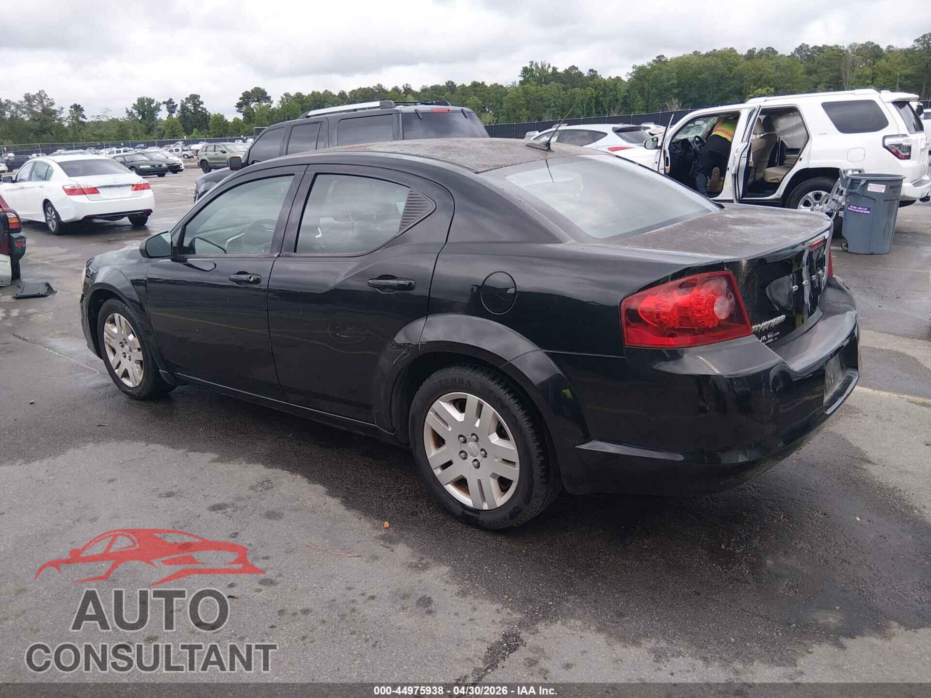 DODGE AVENGER 2012 - 1C3CDZAB5CN171571