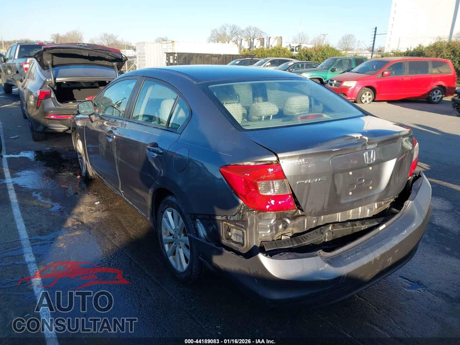 HONDA CIVIC 2012 - 19XFB2F8XCE097619