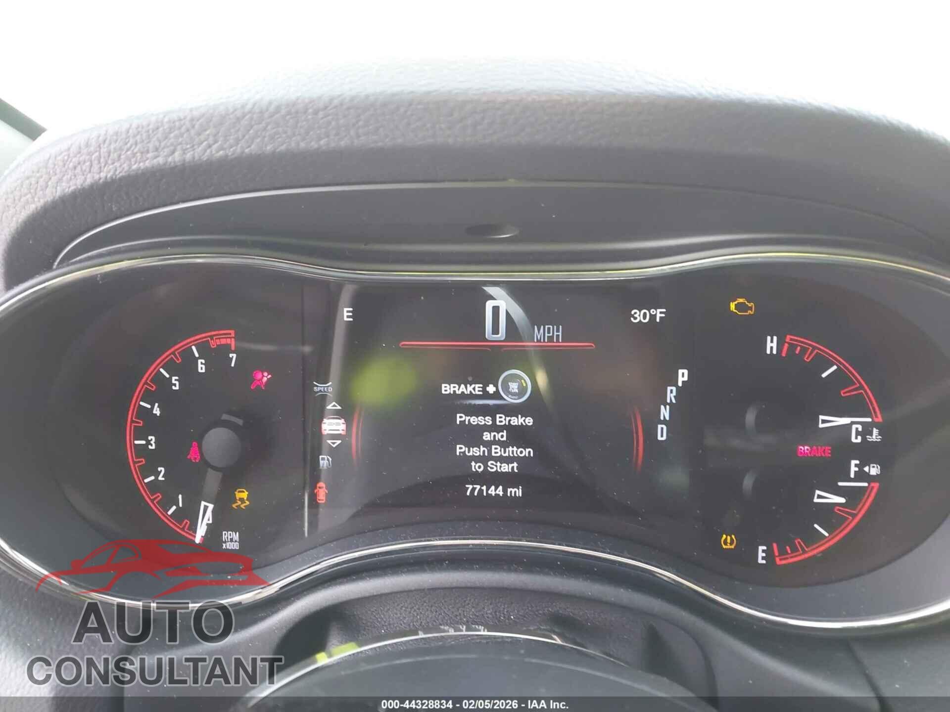 DODGE DURANGO 2019 - 1C4RDJDG1KC844719