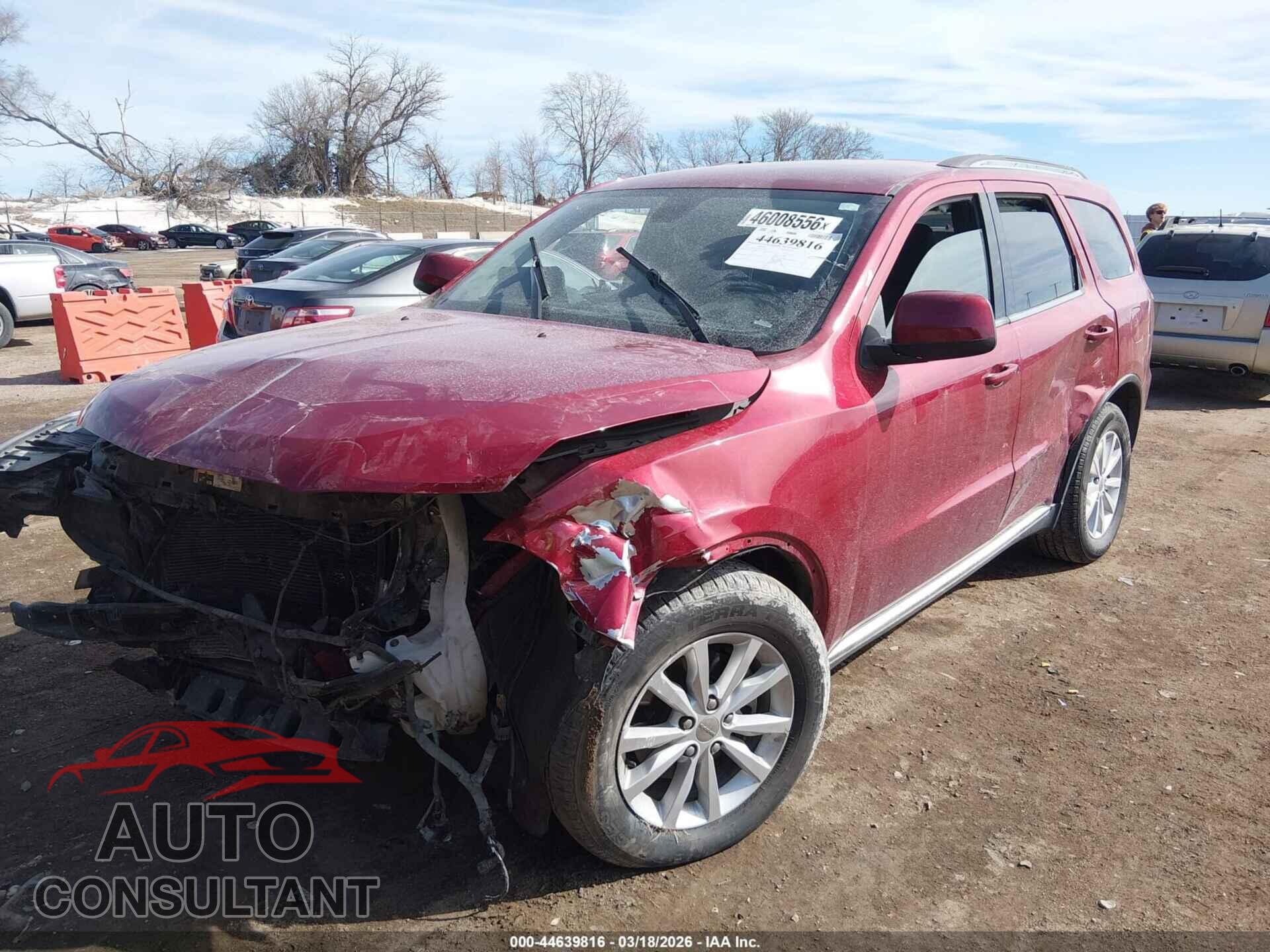 DODGE DURANGO 2014 - 1C4RDJAG1EC599400